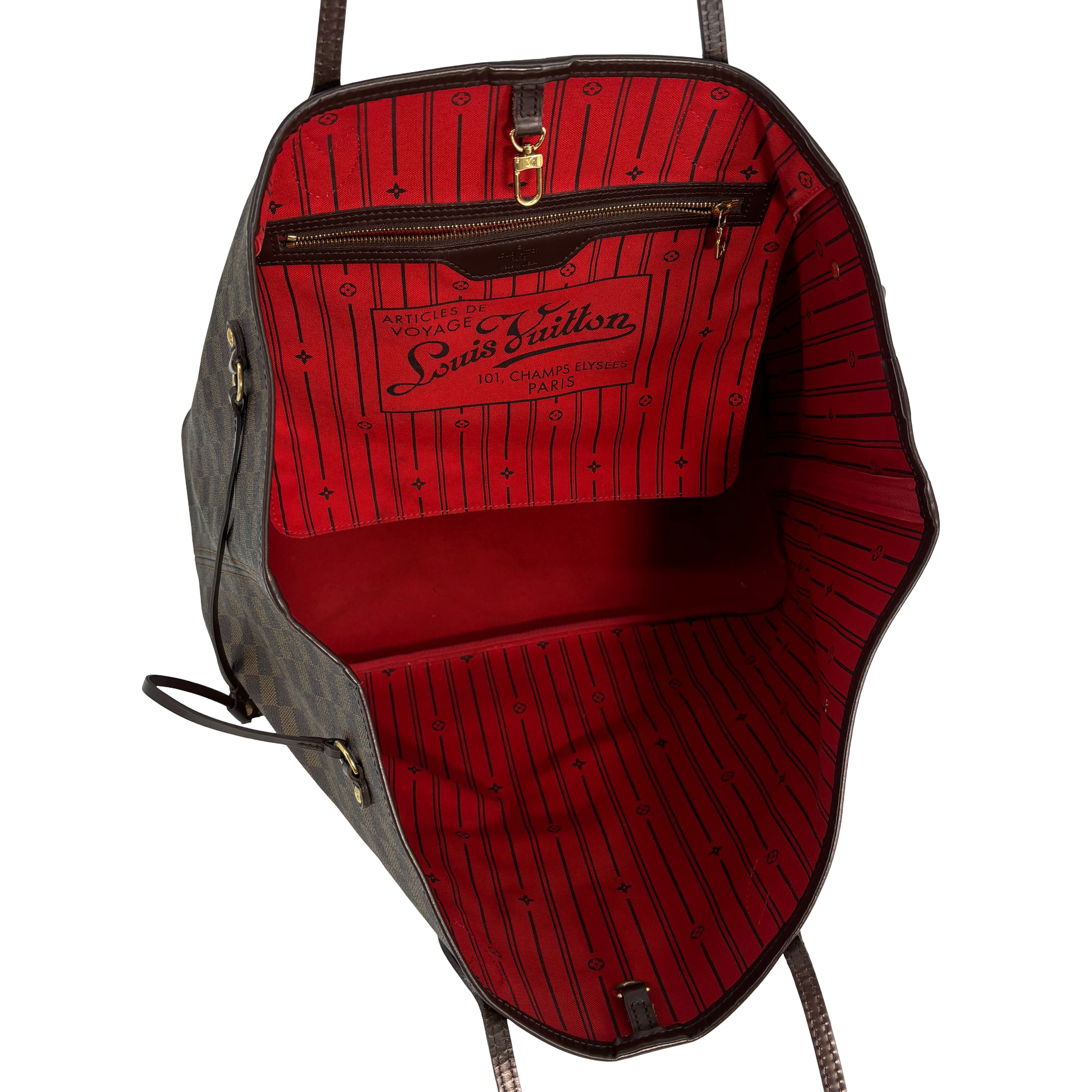 Louis Vuitton Neverfull GM Damier Ebene Canvas