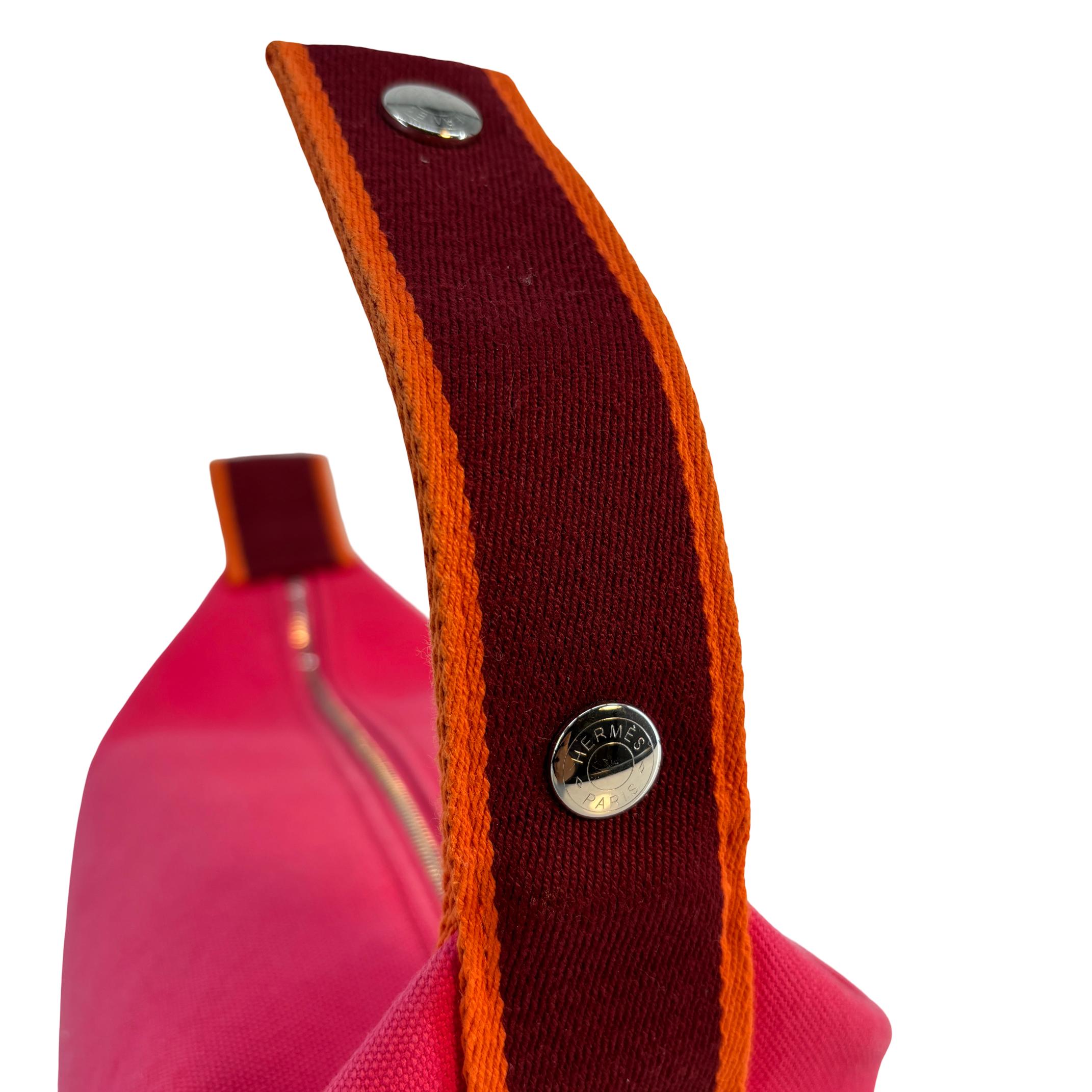 Hermés Bride-à-Brac Pouch PM Pink Cotton