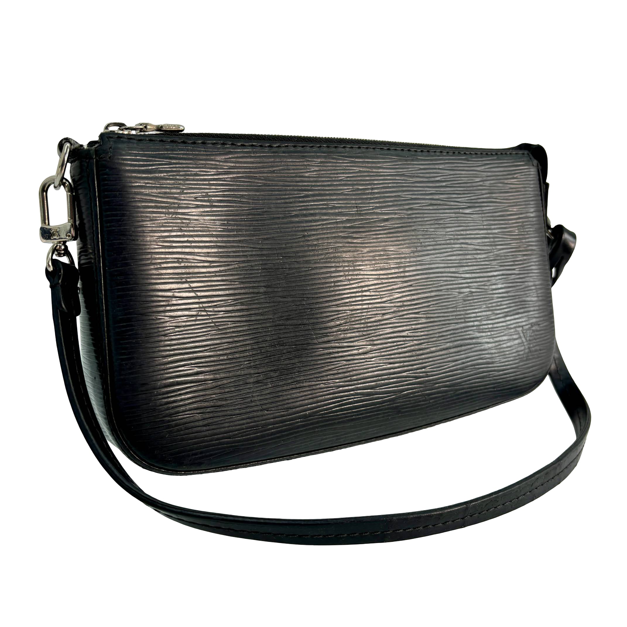 Louis Vuitton Pochette Accessoires Black Epi Leather