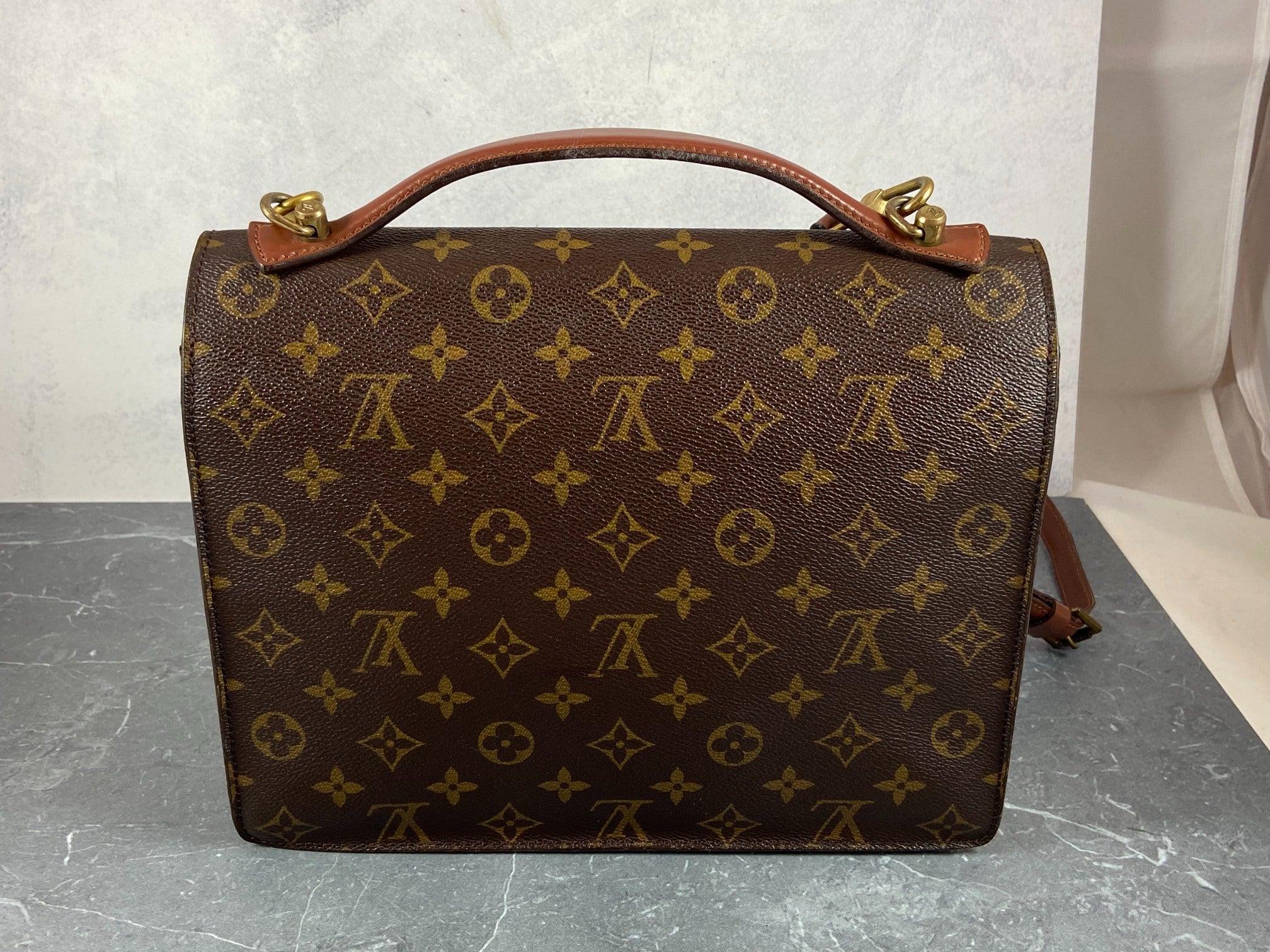 Louis Vuitton Monceau 28 Monogram Canvas