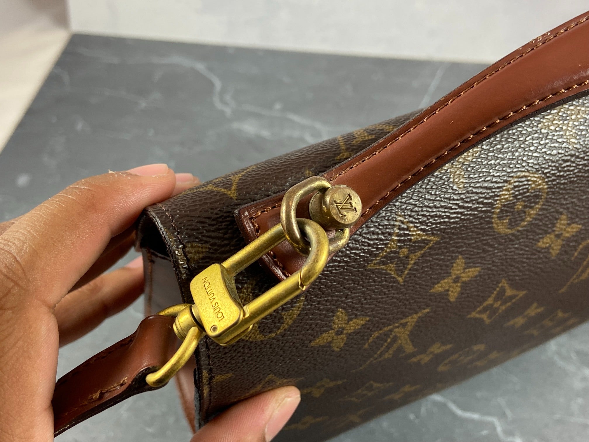 Louis Vuitton Monceau 28 Monogram Canvas