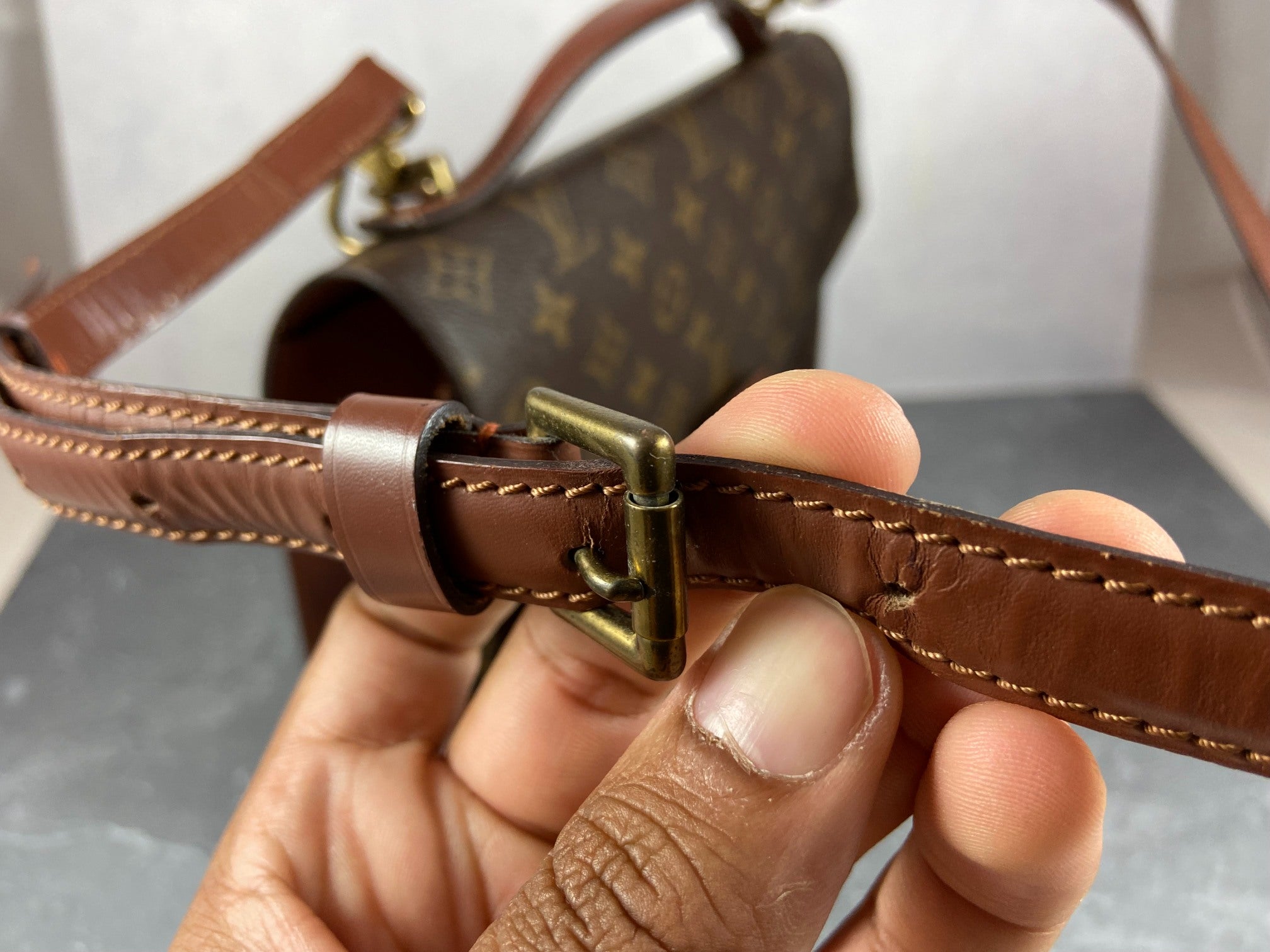 Louis Vuitton Monceau 28 Monogram Canvas
