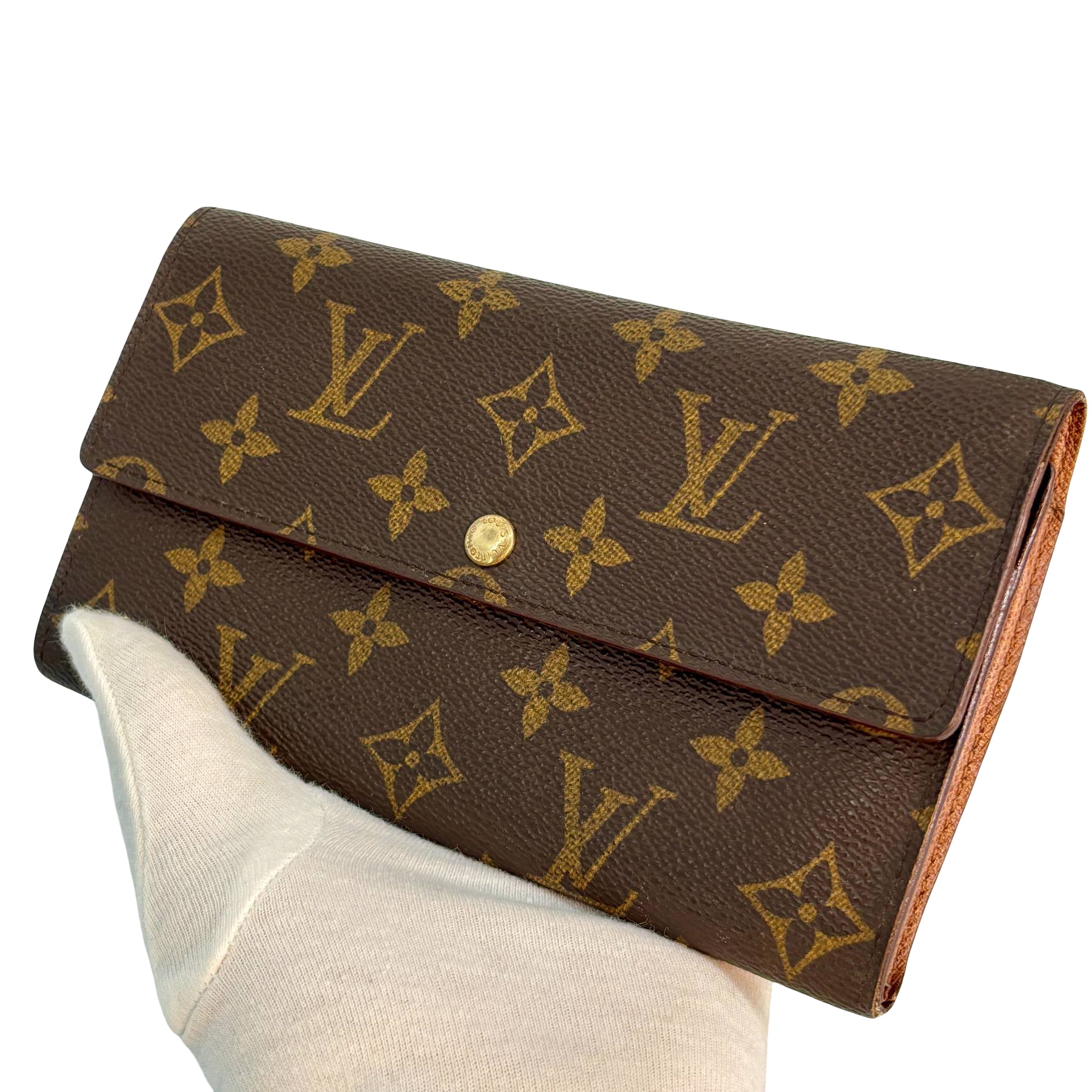 Louis Vuitton Sarah Wallet Monogram Canvas