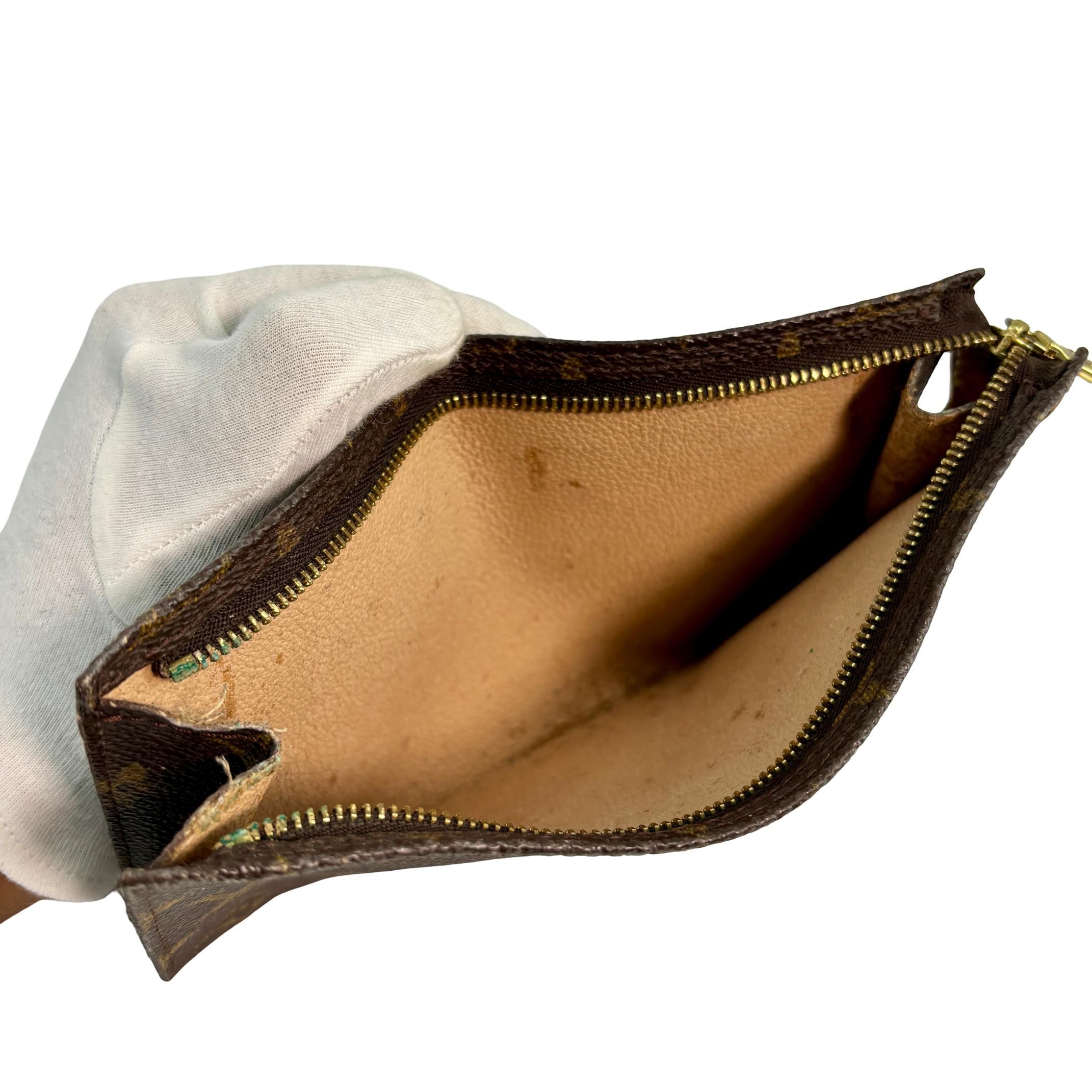 Louis Vuitton Bucket Pouch Monogram Canvas