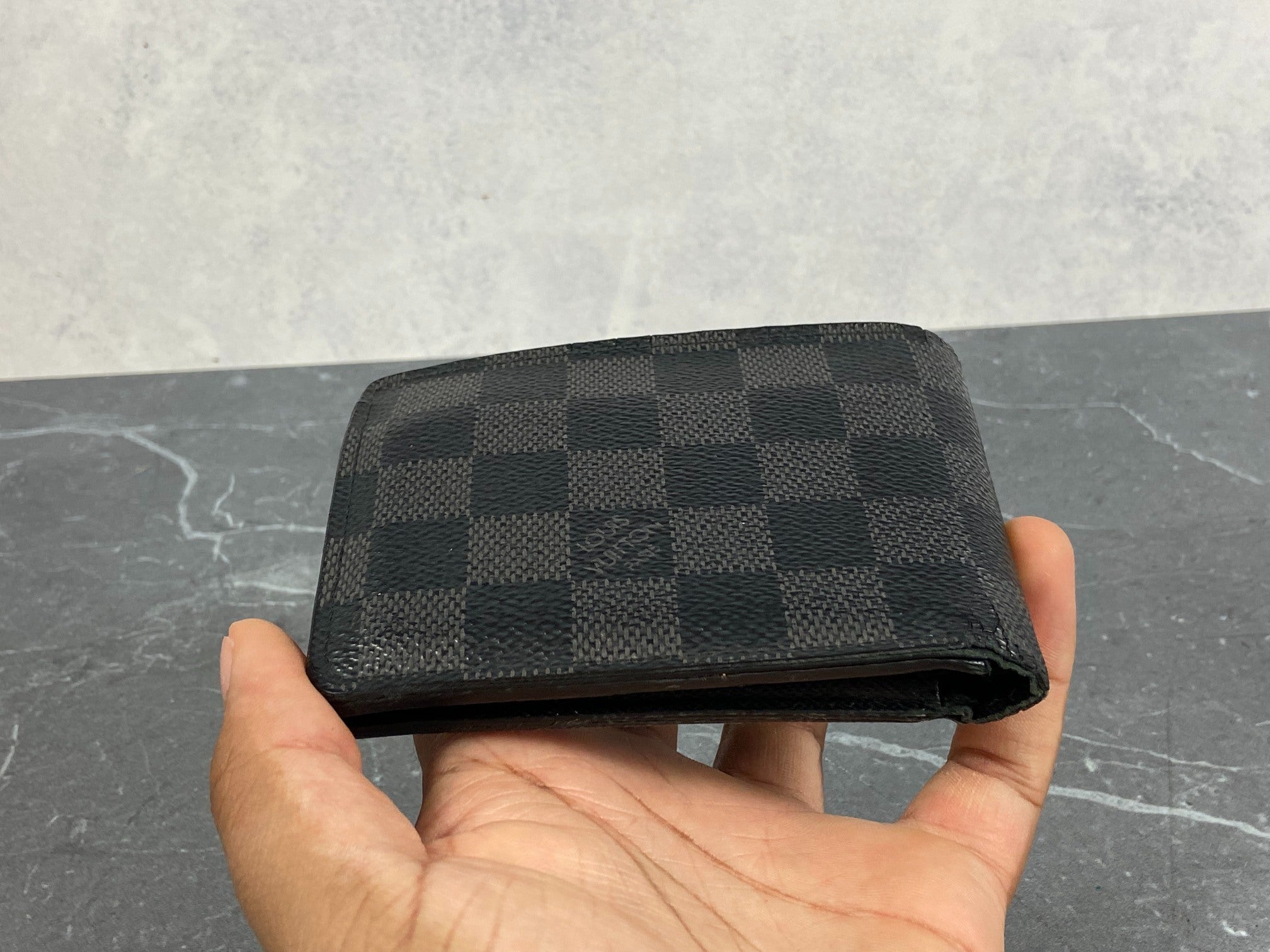 Louis Vuitton Multiple Wallet Damier Graphite Canvas