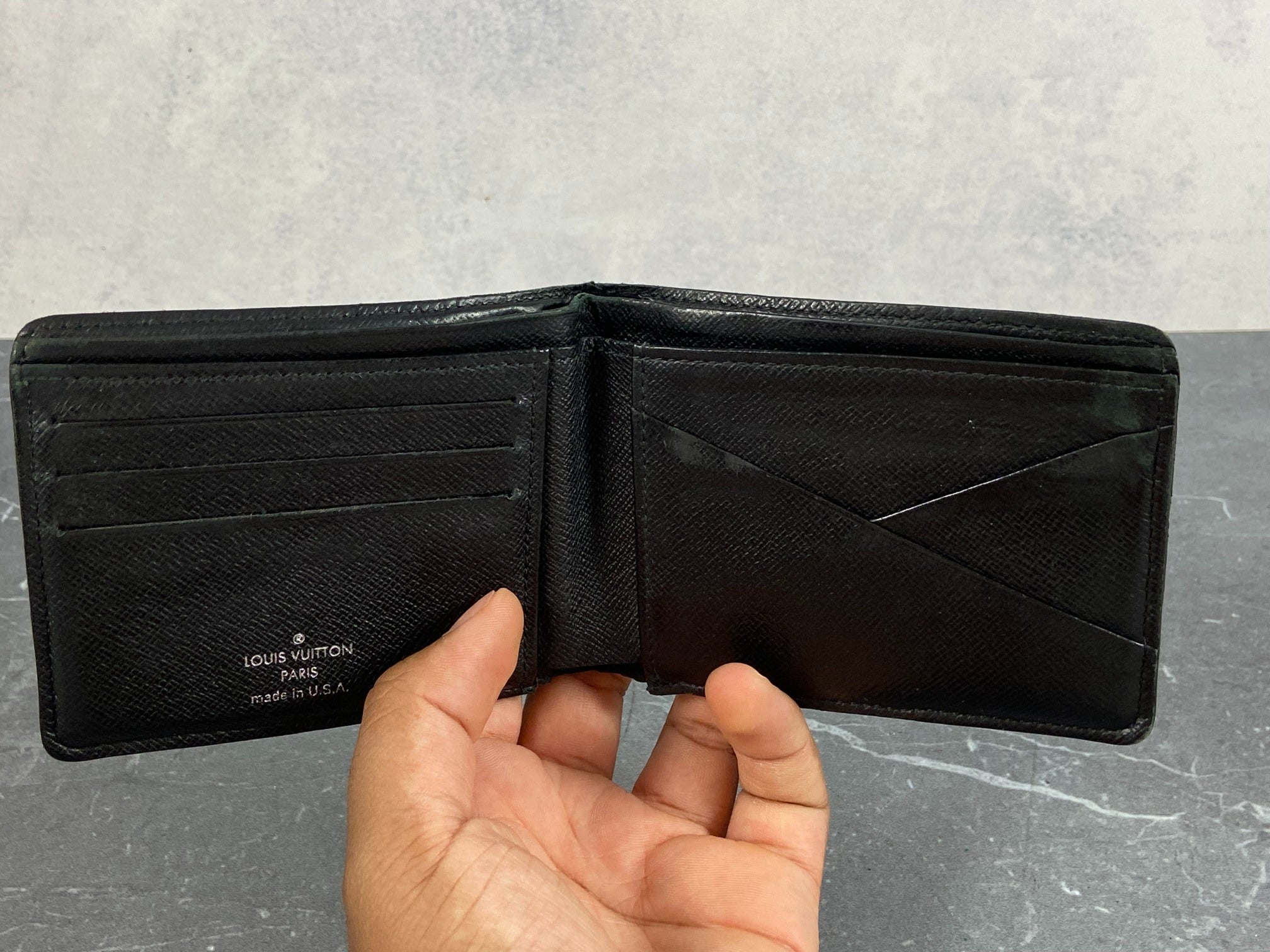 Louis Vuitton Multiple Wallet Damier Graphite Canvas