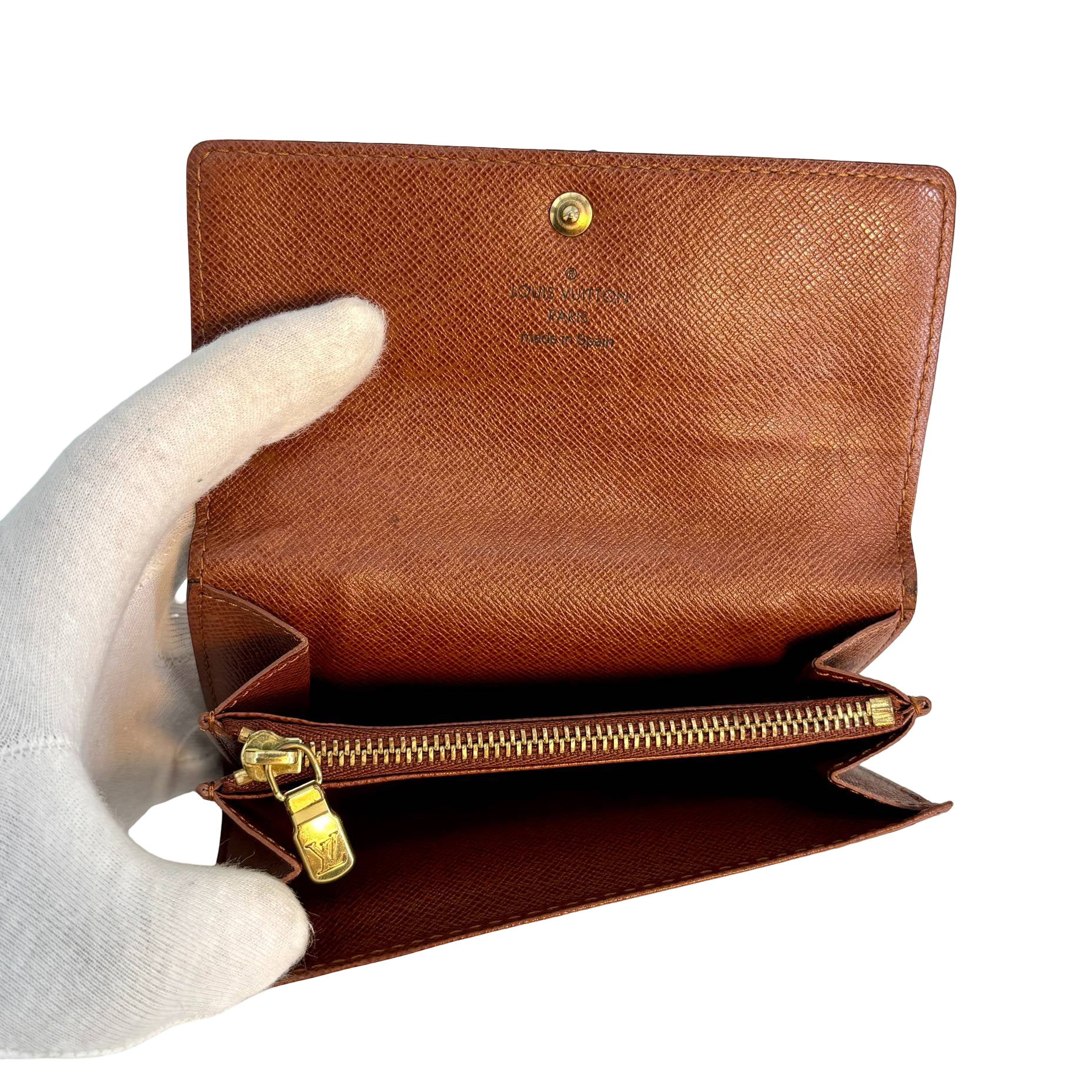 Louis Vuitton Petit Tresor Wallet Monogram Canvas