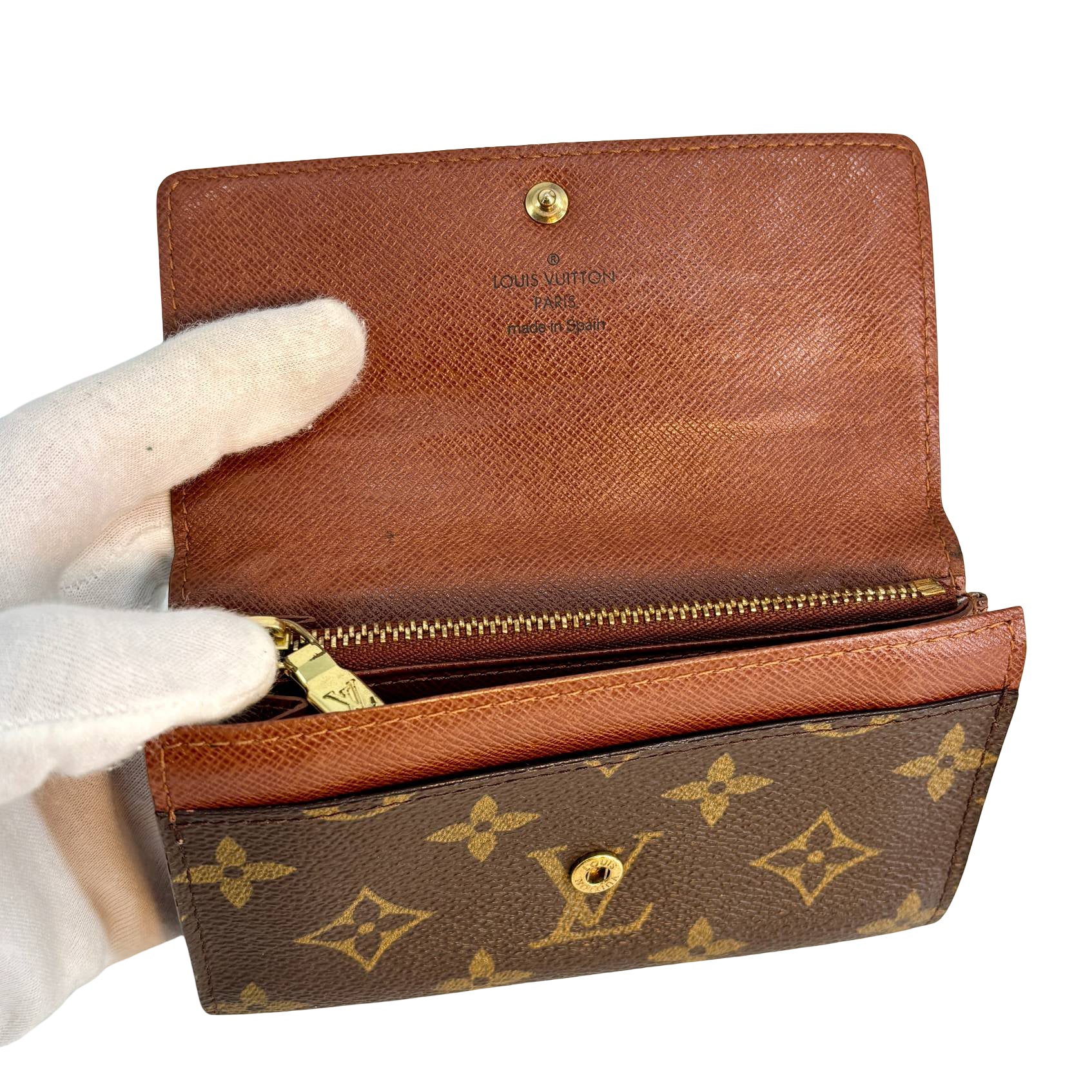 Louis Vuitton Petit Tresor Wallet Monogram Canvas