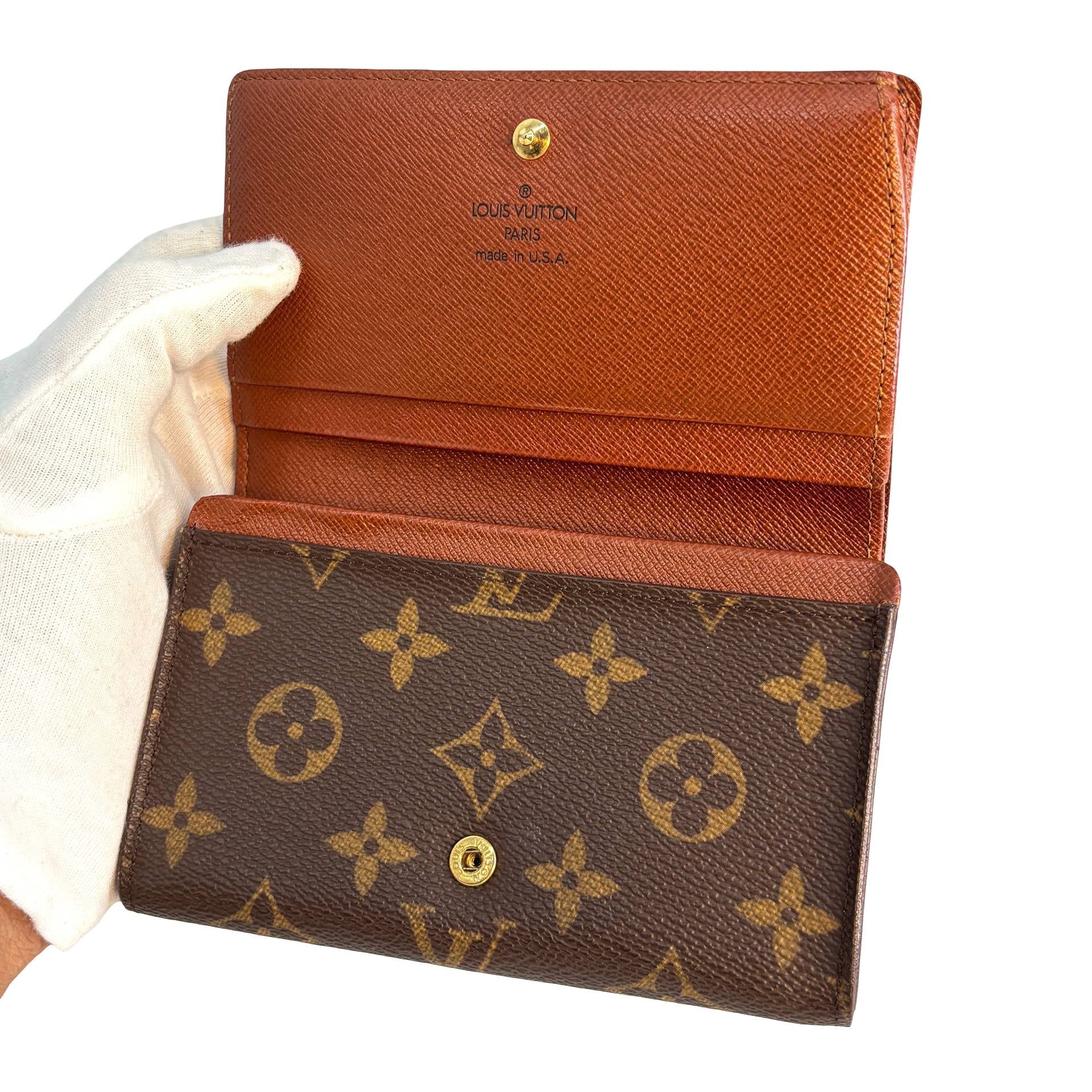 Louis Vuitton Petit Tresor Wallet Monogram Canvas