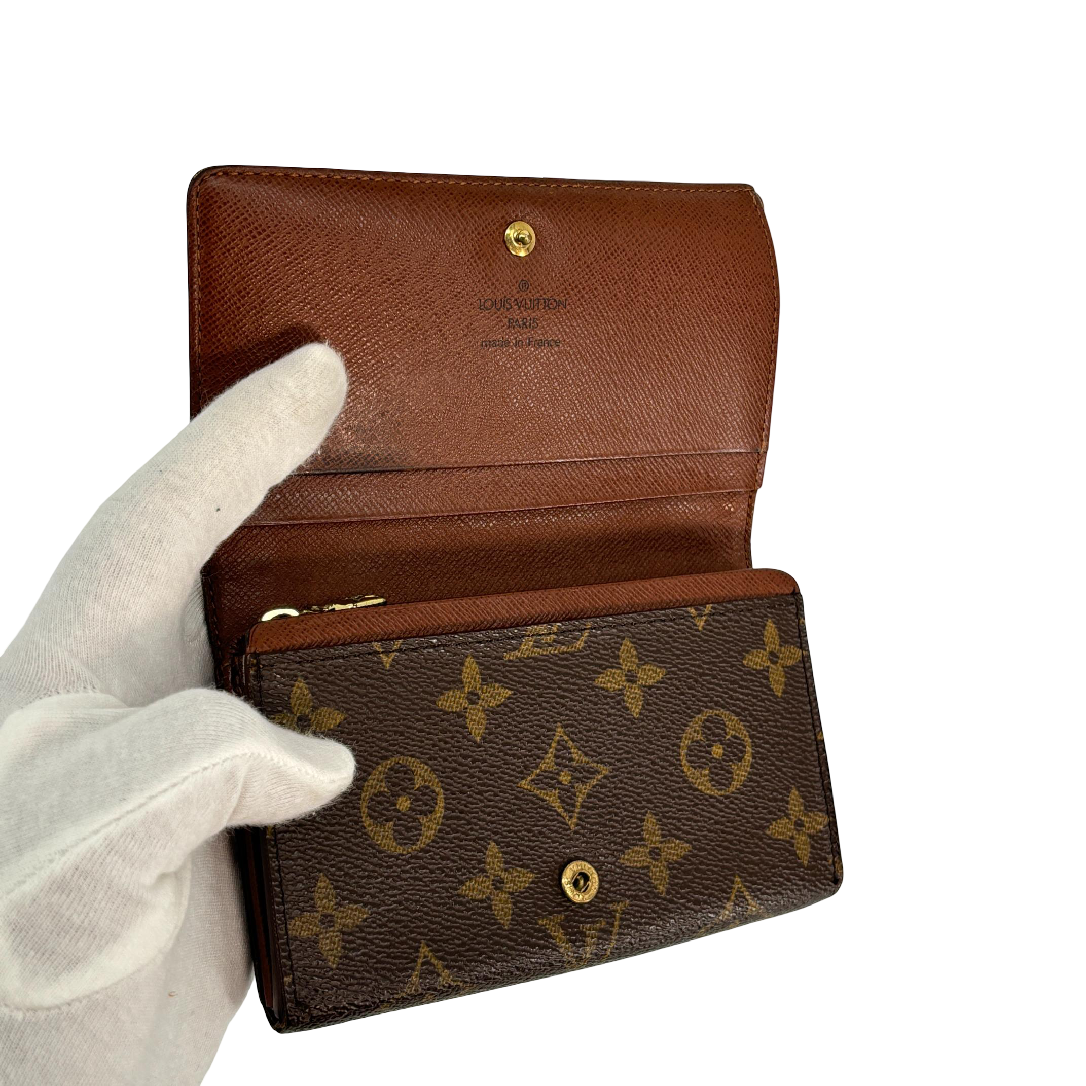 Louis Vuitton Petit Tresor Wallet Monogram Canvas
