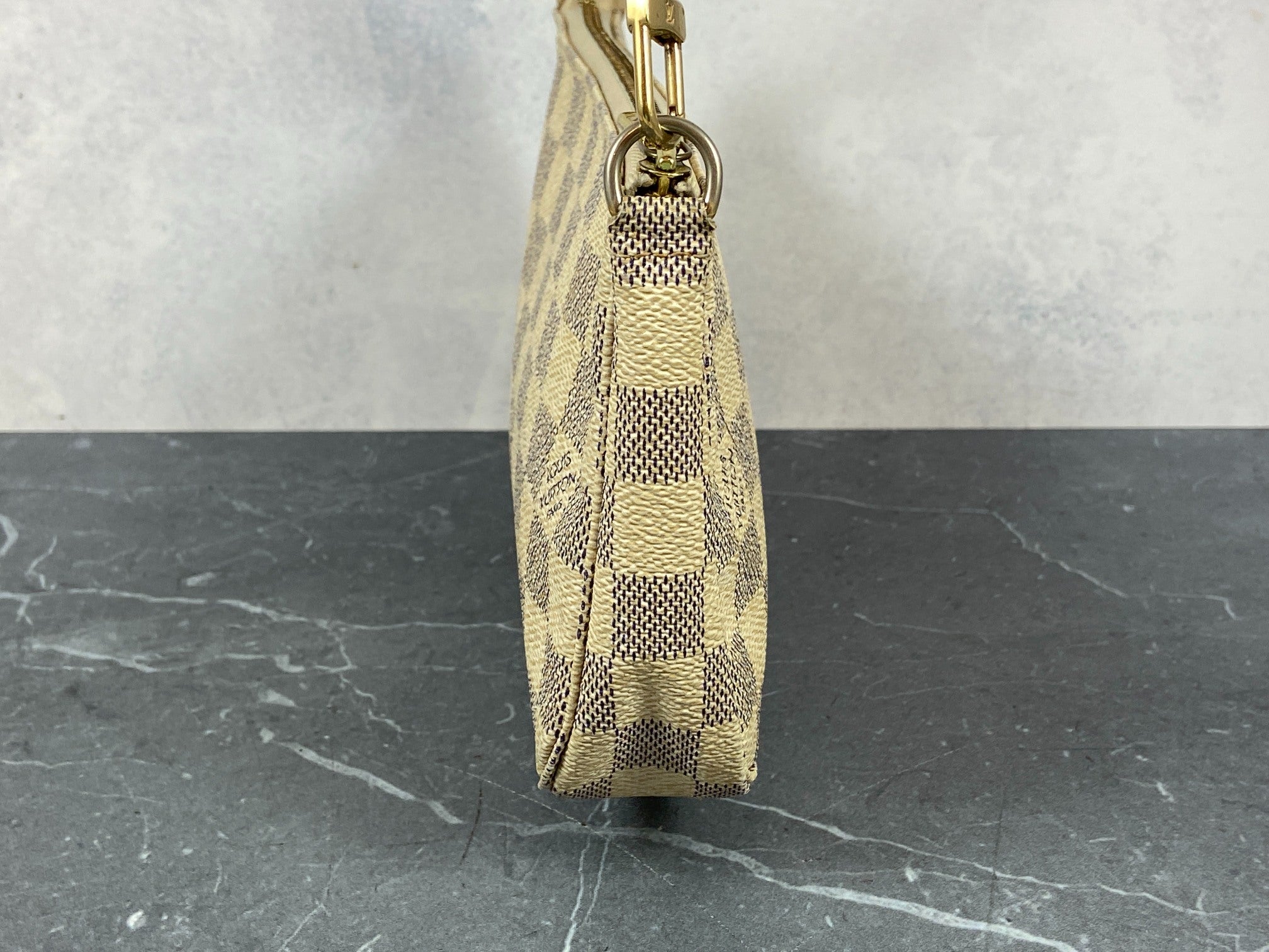 Louis Vuitton Pochette Accessoires Damier Azur Canvas
