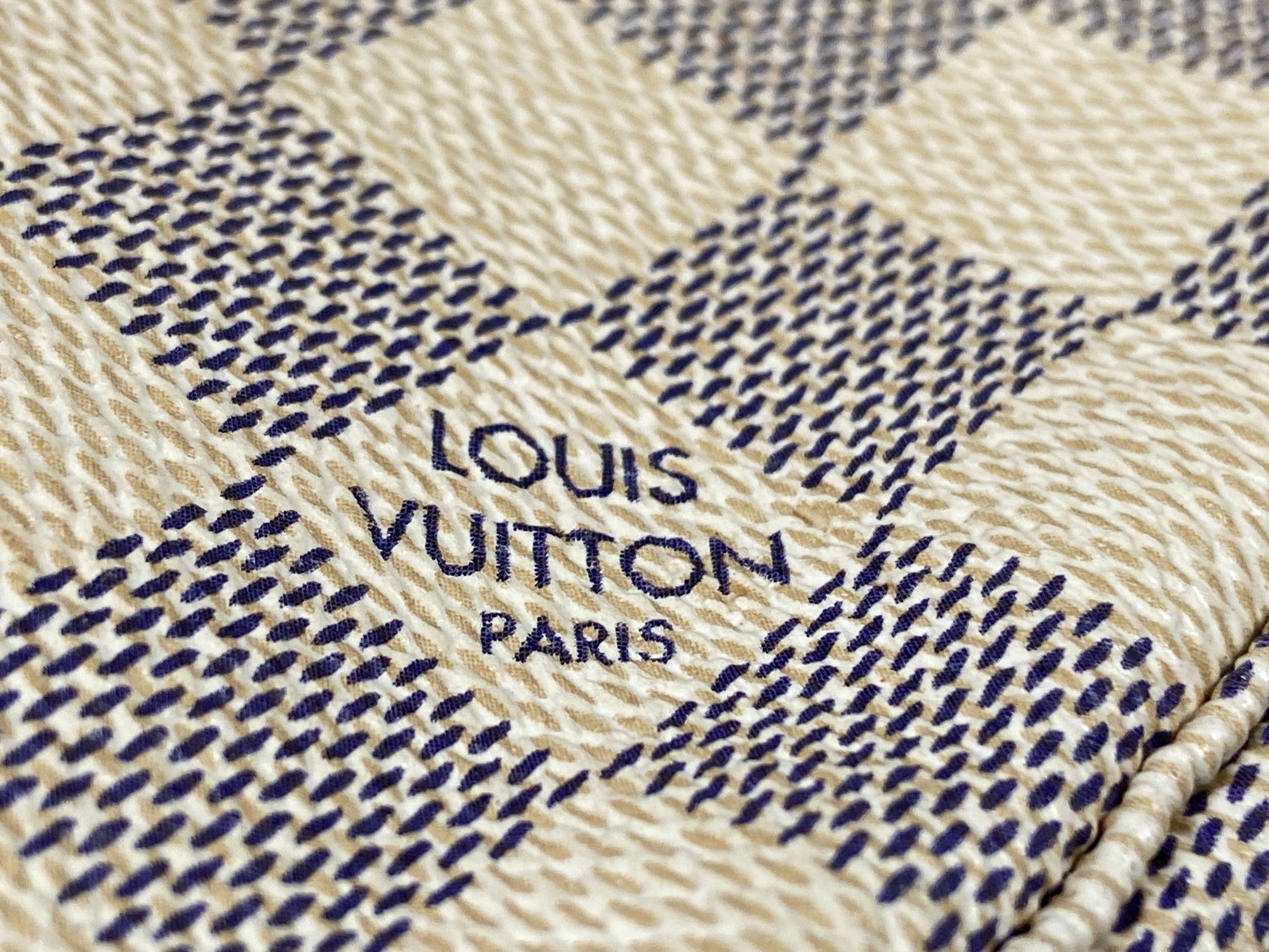 Louis Vuitton Pochette Accessoires Damier Azur Canvas