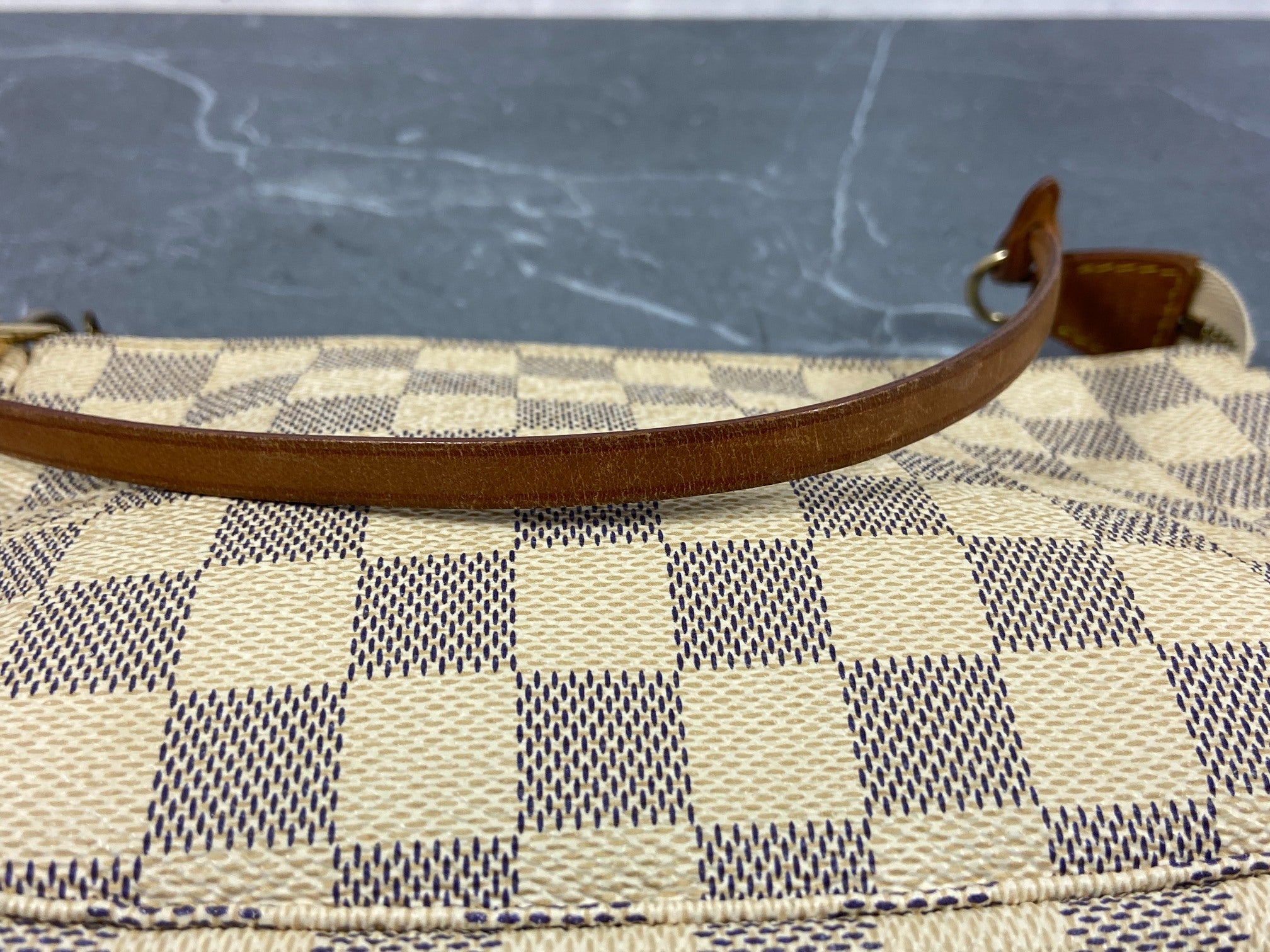 Louis Vuitton Pochette Accessoires Damier Azur Canvas