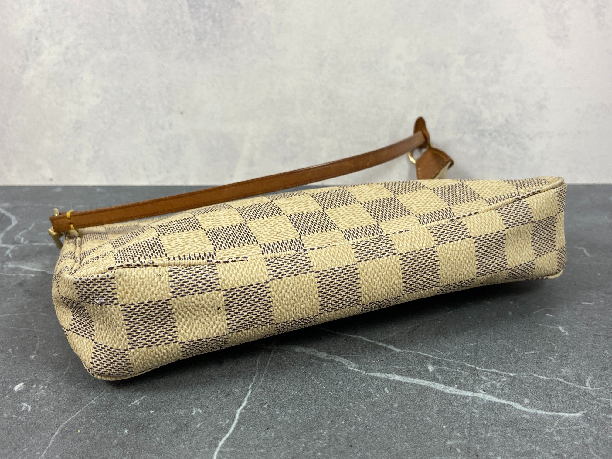 Louis Vuitton Pochette Accessoires Damier Azur Canvas