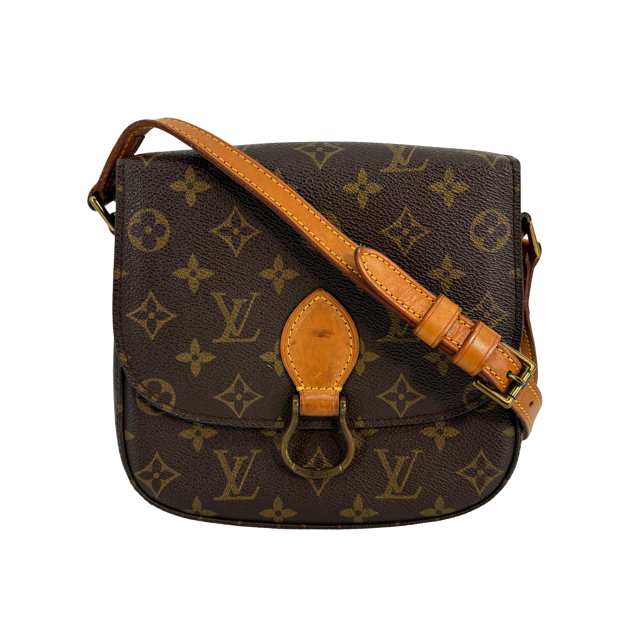 Louis Vuitton Saint Cloud PM Shoulder Bag Monogram Canvas