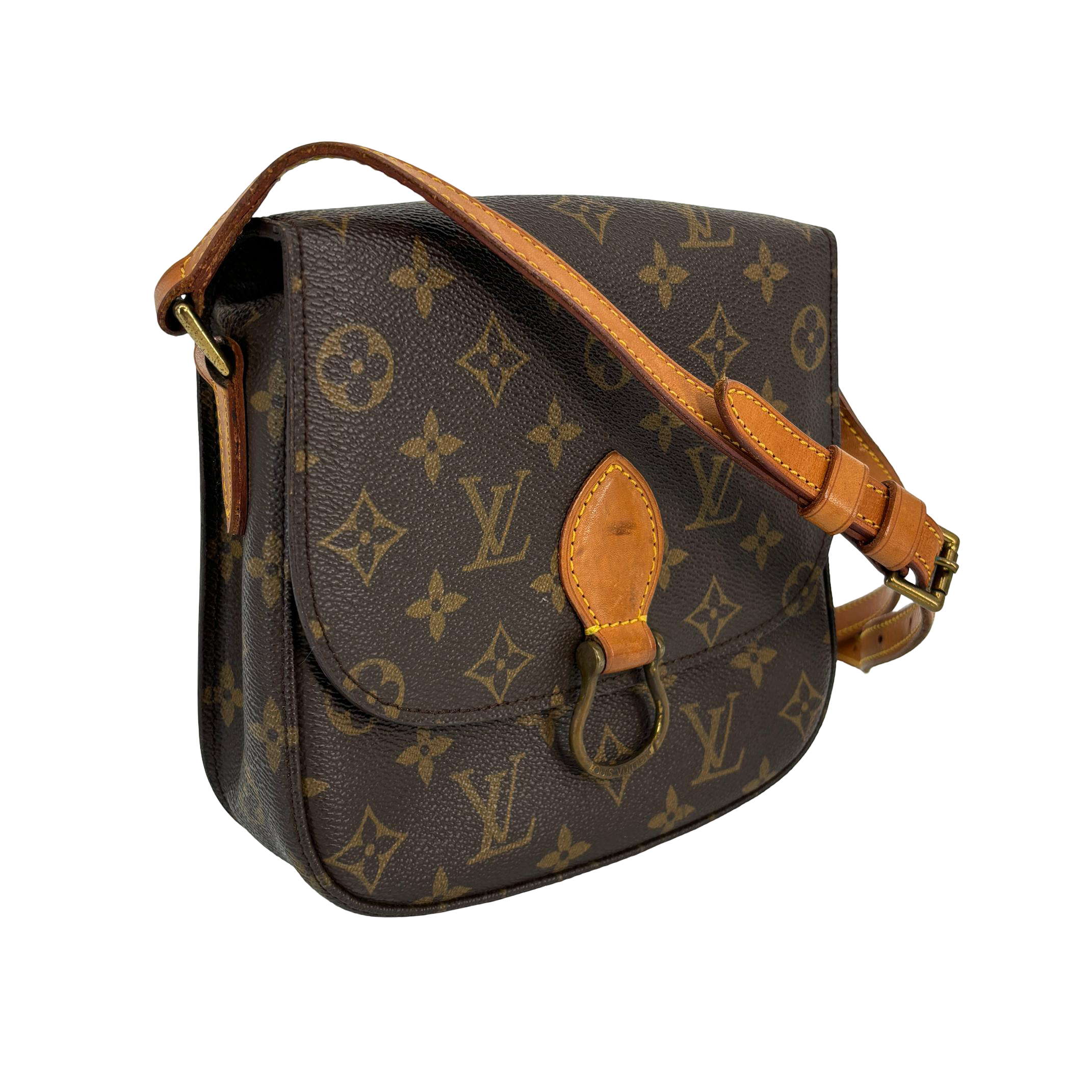 Louis Vuitton Saint Cloud PM Shoulder Bag Monogram Canvas