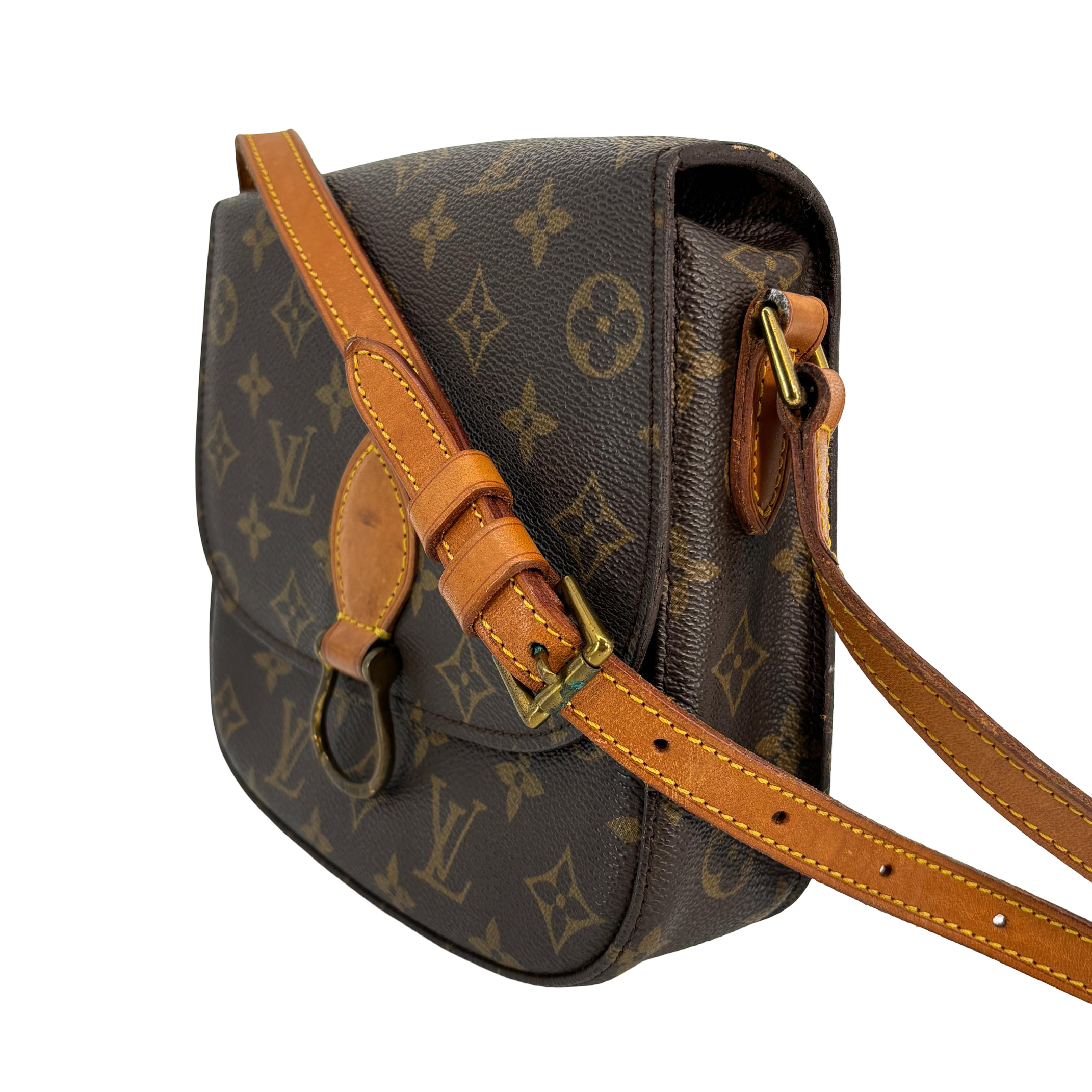 Louis Vuitton Saint Cloud PM Shoulder Bag Monogram Canvas
