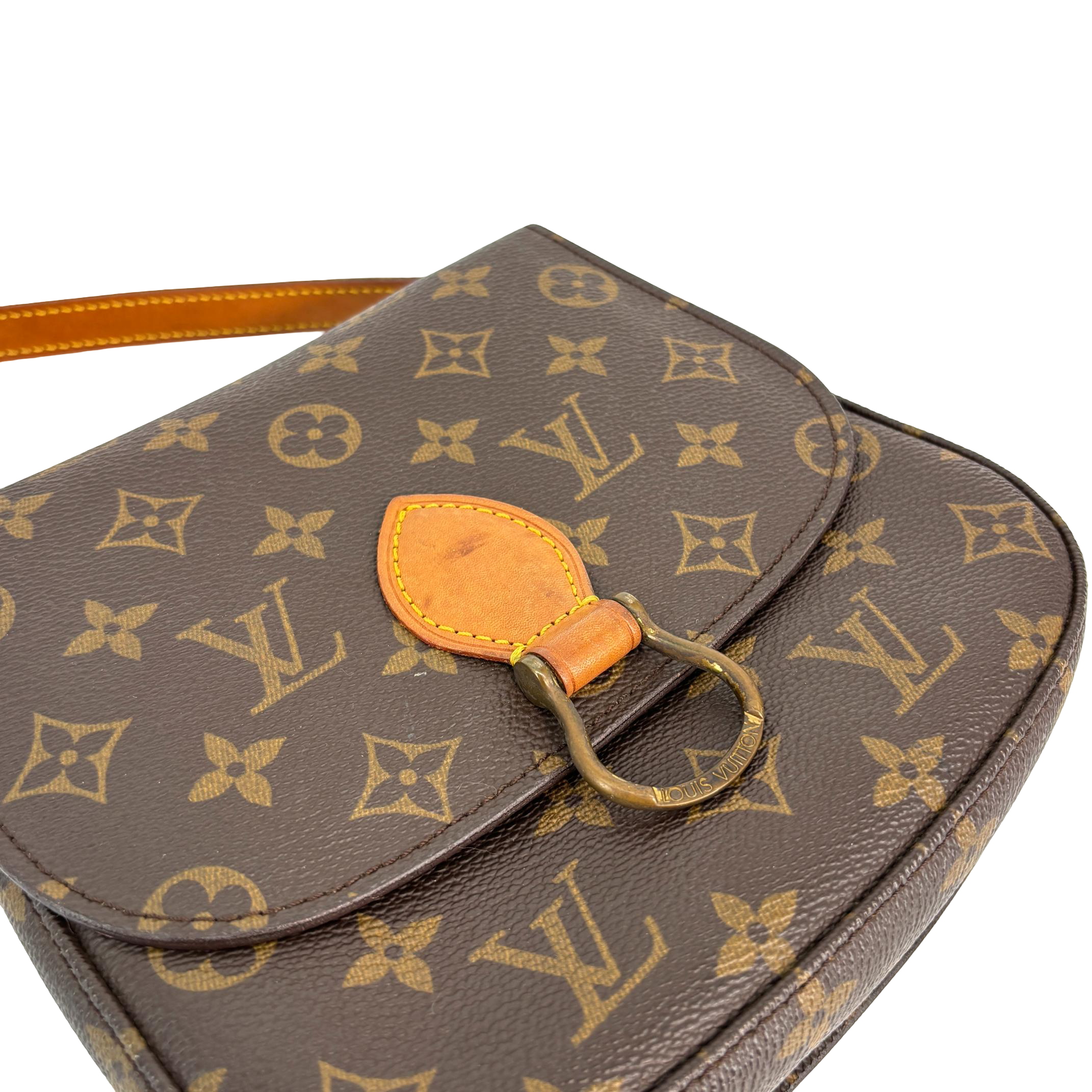Louis Vuitton Saint Cloud PM Shoulder Bag Monogram Canvas