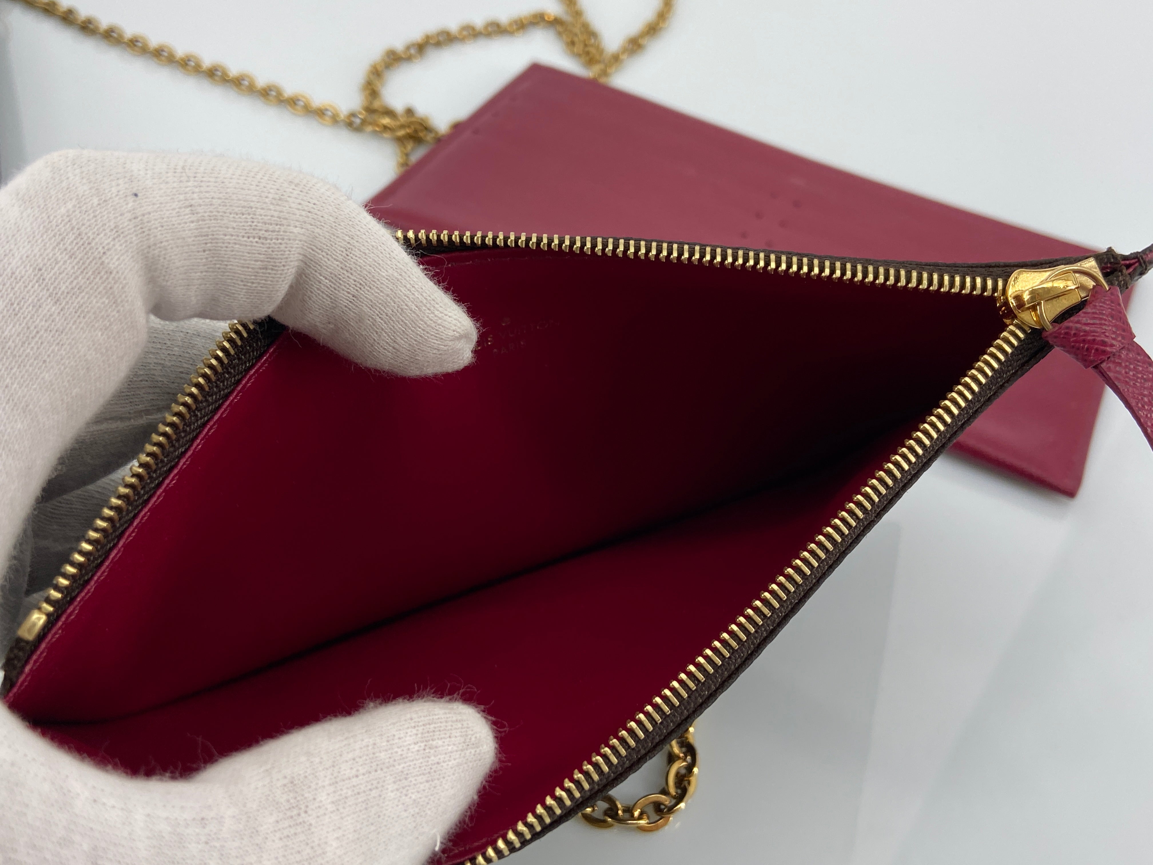 Louis Vuitton Félicie Pochette Monogram Canvas incl. Dustbag