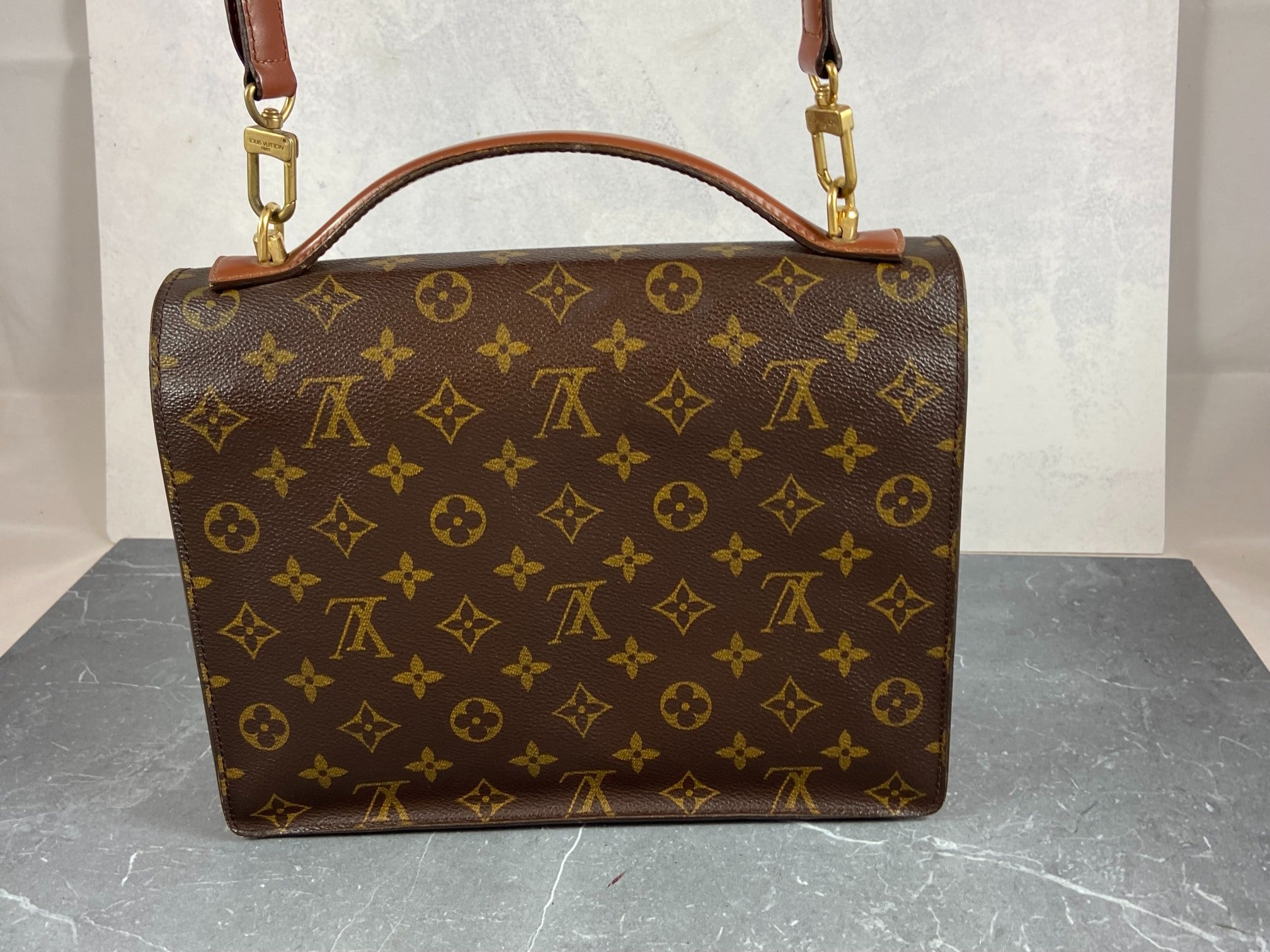 Louis Vuitton Monceau 28 Monogram Canvas