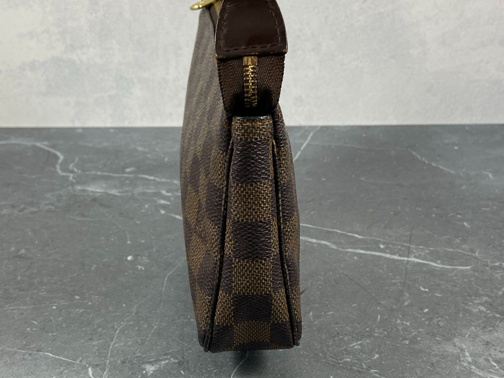 Louis Vuitton Pochette Accessoires Damier Ebene Canvas