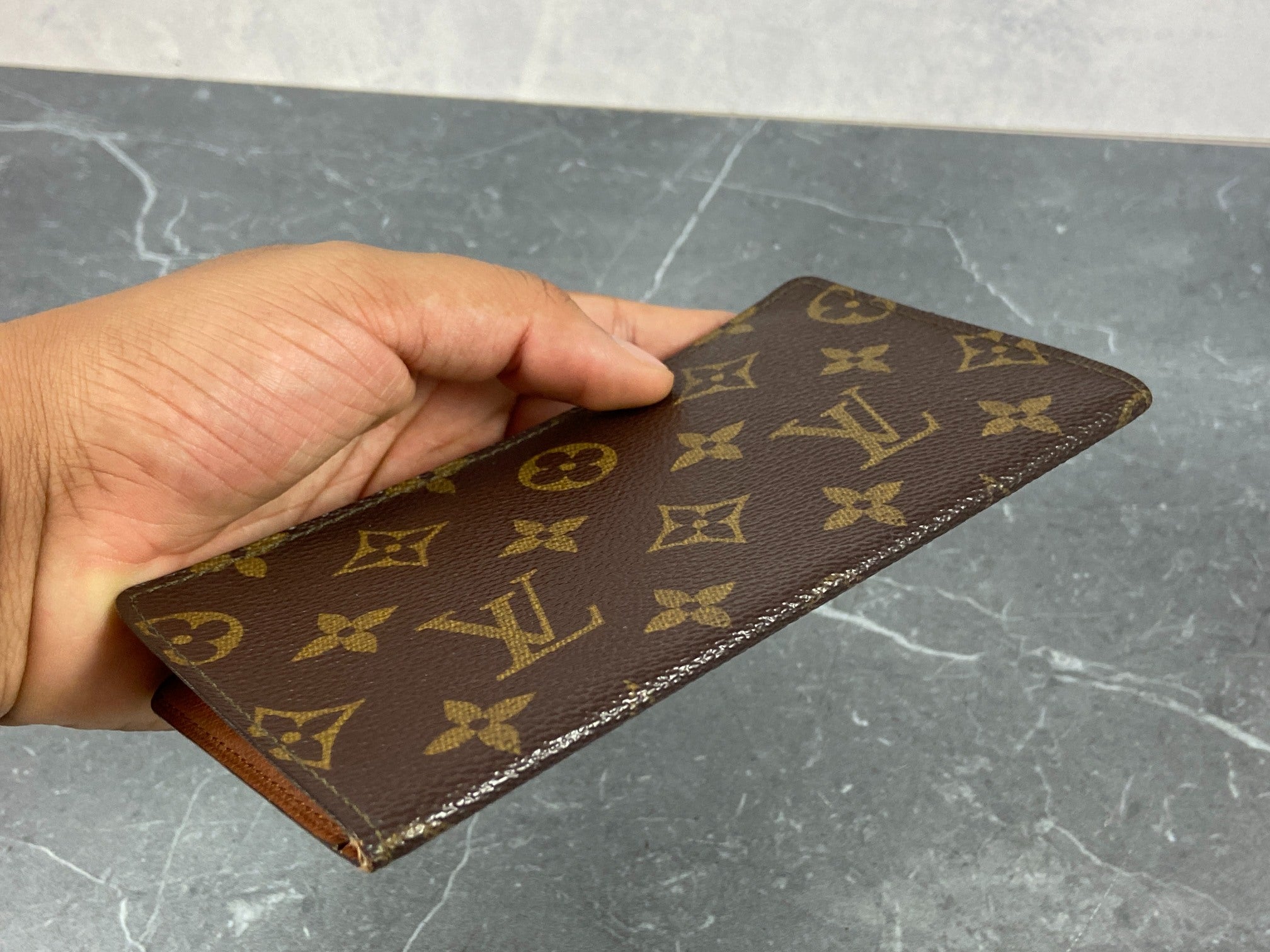 Louis Vuitton Long Bifold Wallet Monogram Canvas