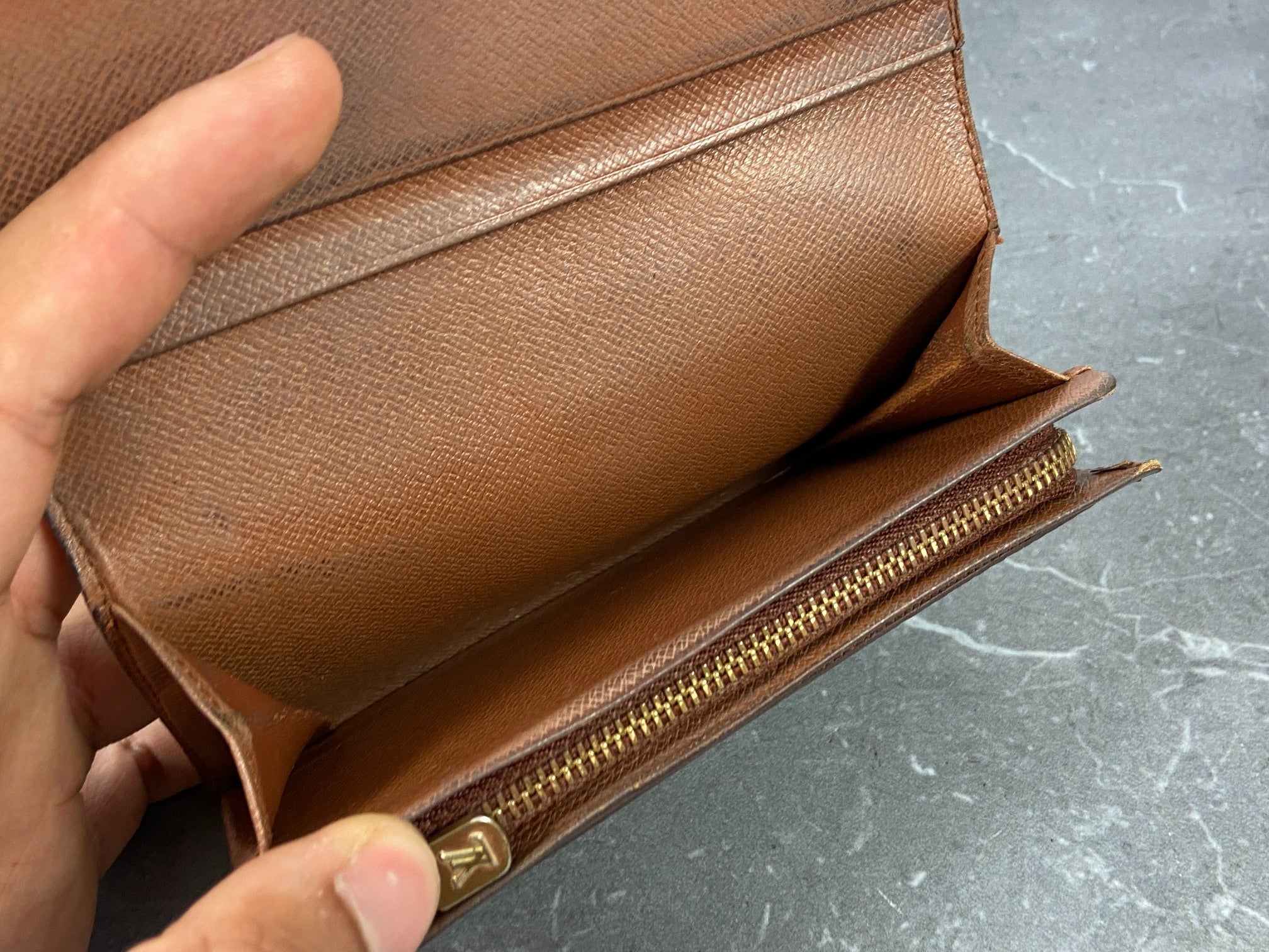 Louis Vuitton Porte-Monnaie Tresor Monogram Canvas