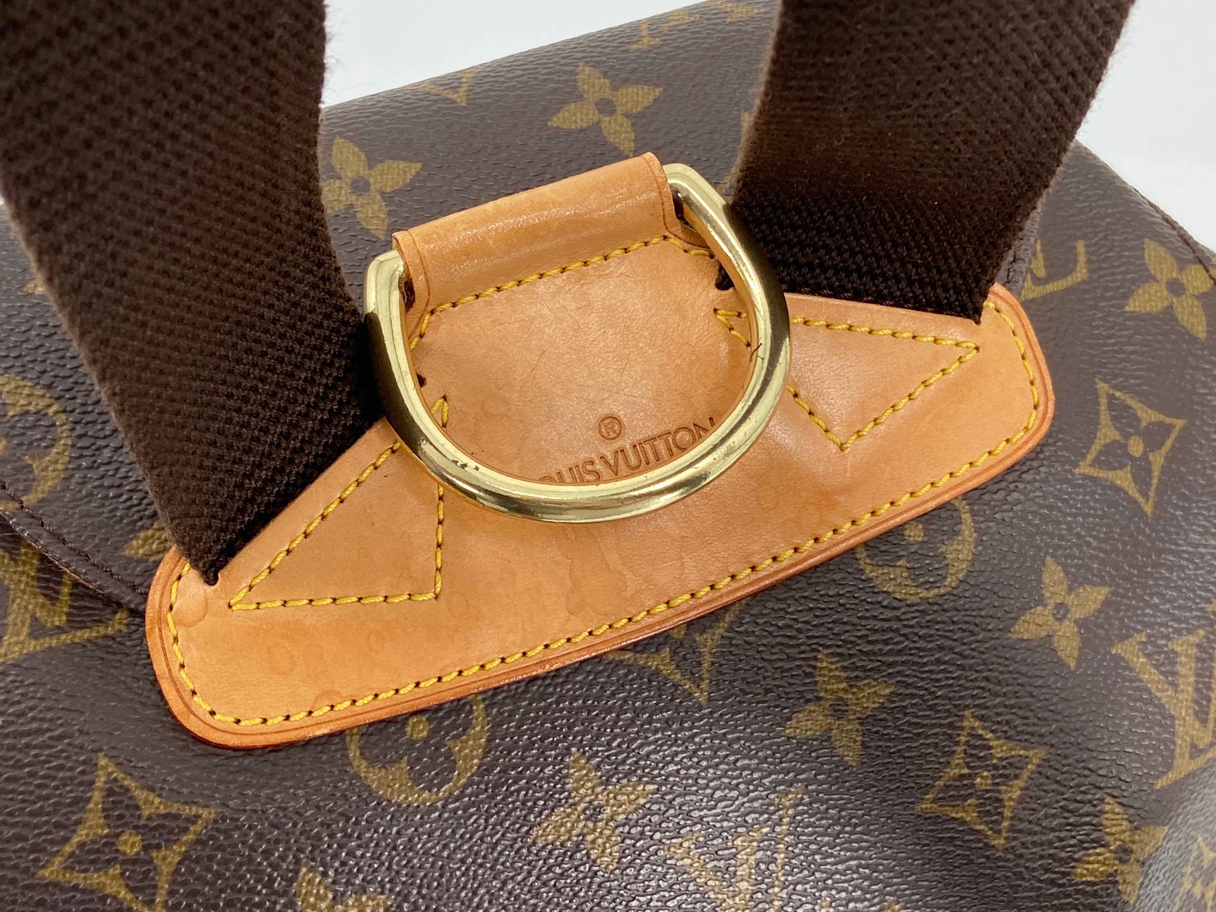 Louis Vuitton Montsouris GM Backpack Monogram Canvas