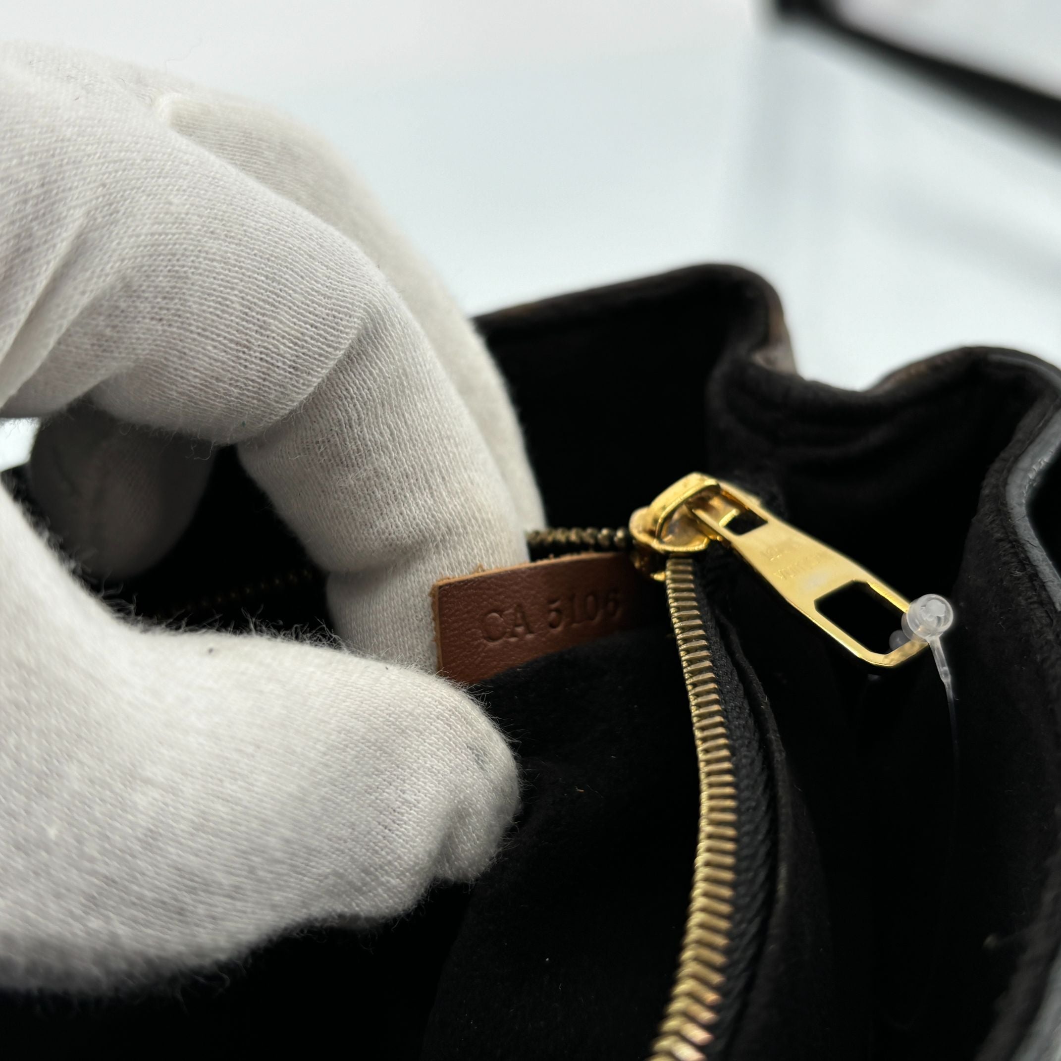 Louis Vuitton Pallas Chain Bag Monogram Canvas Black