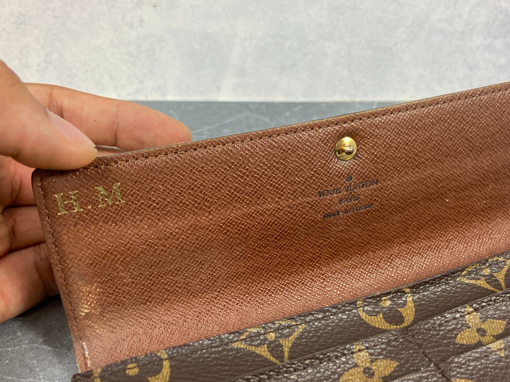 Louis Vuitton Sarah Wallet Monogram Canvas