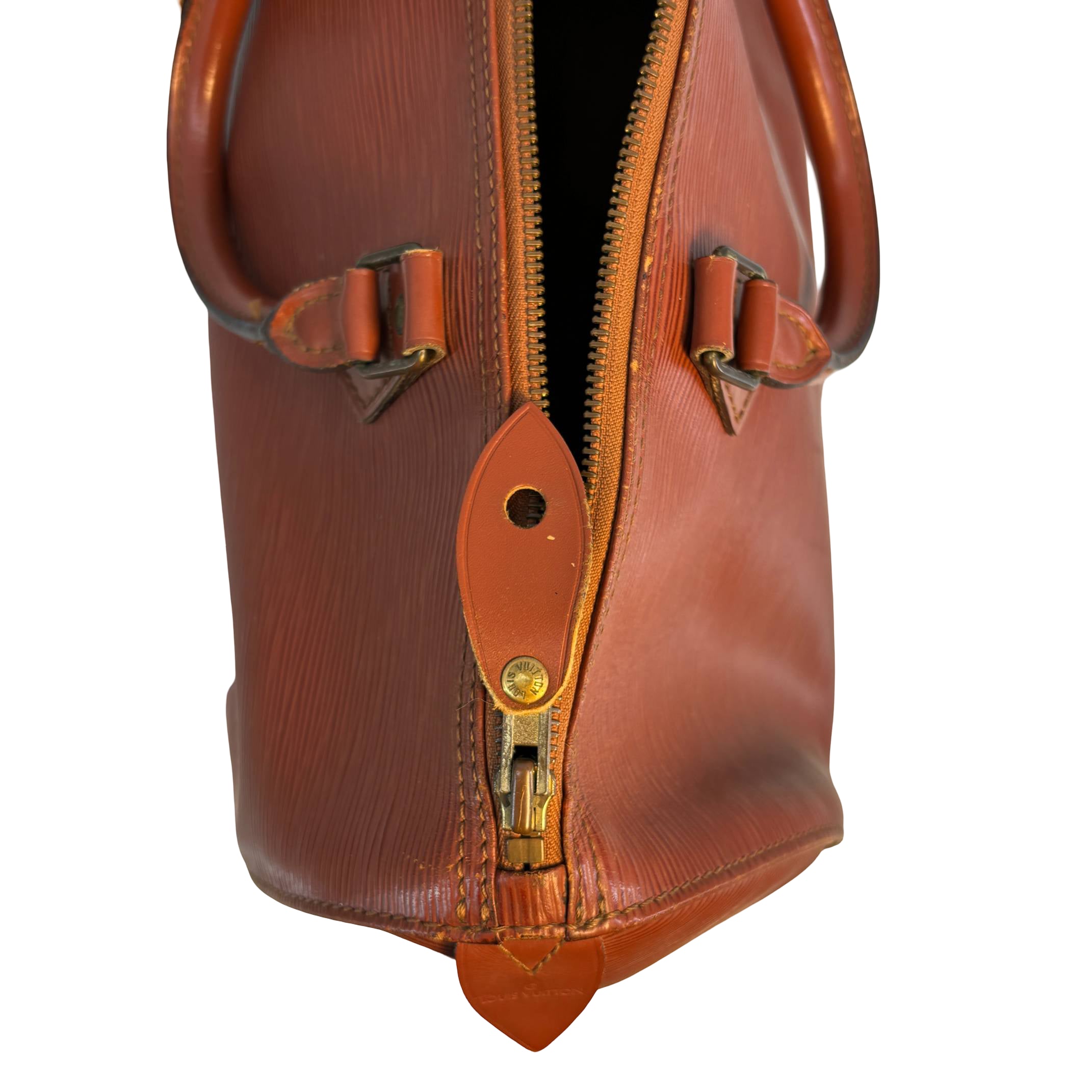 Louis Vuitton Speedy 35 Cognac Epi Leather