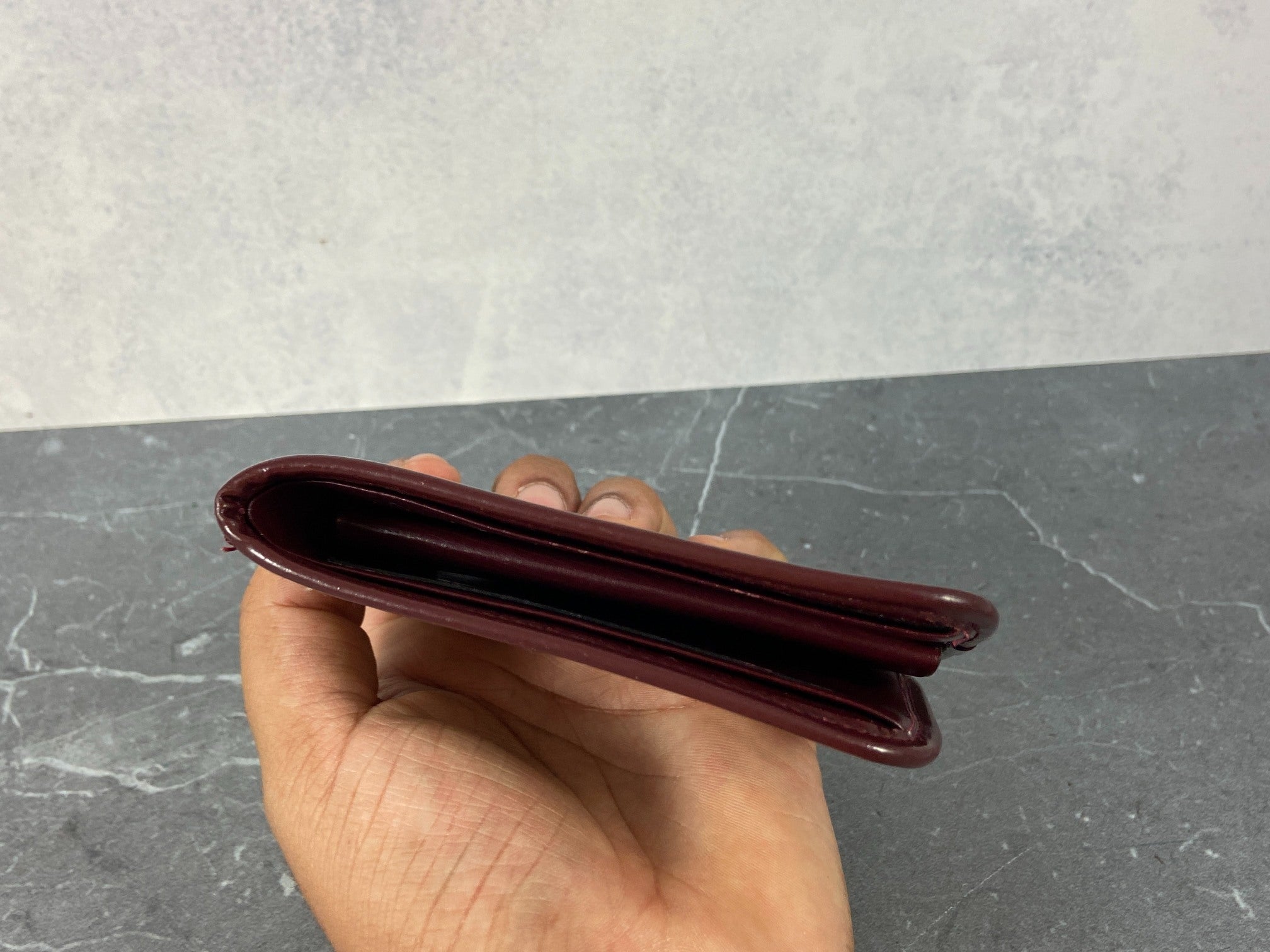 Christian Dior Bifold Wallet Red Trotter Monogram