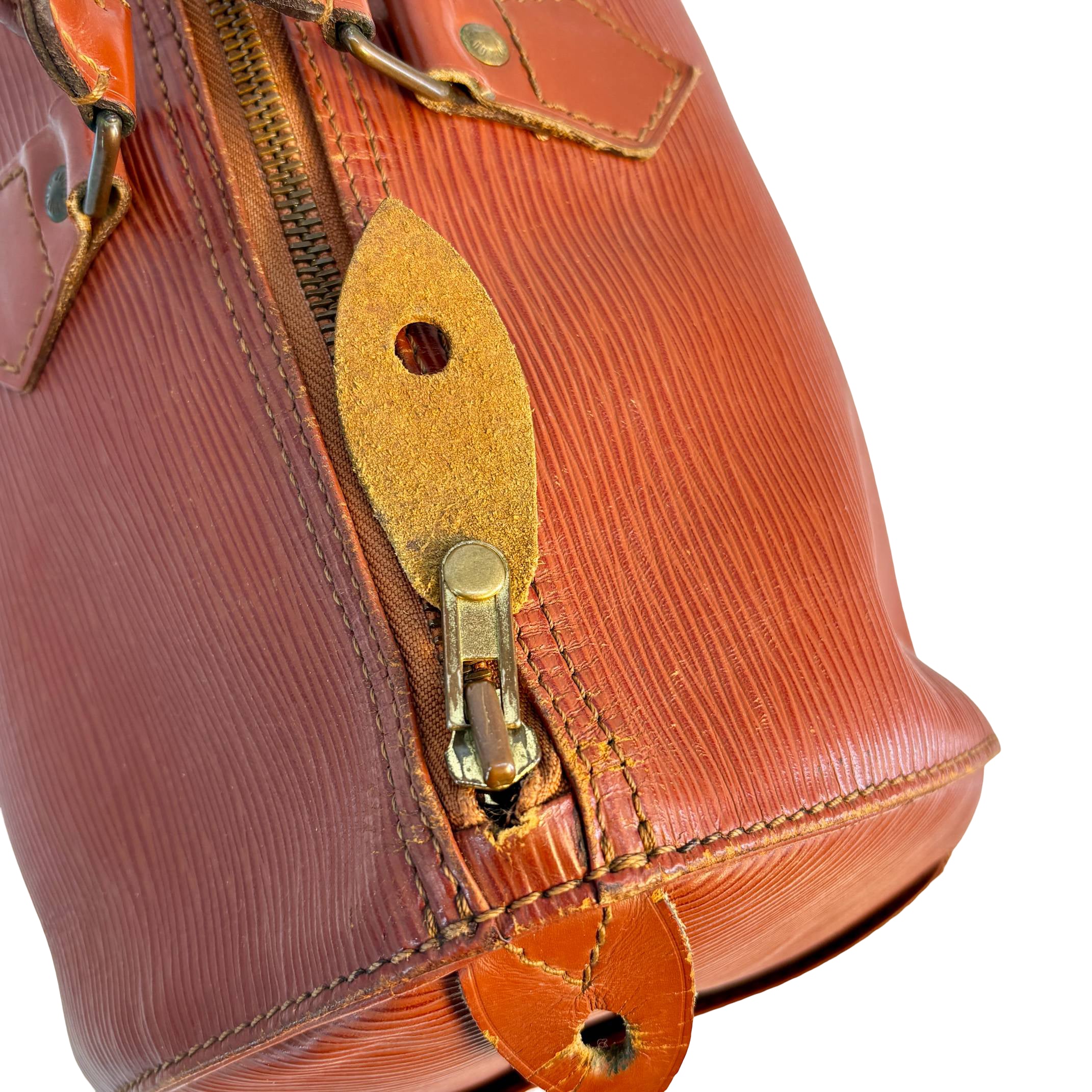 Louis Vuitton Speedy 35 Cognac Epi Leather