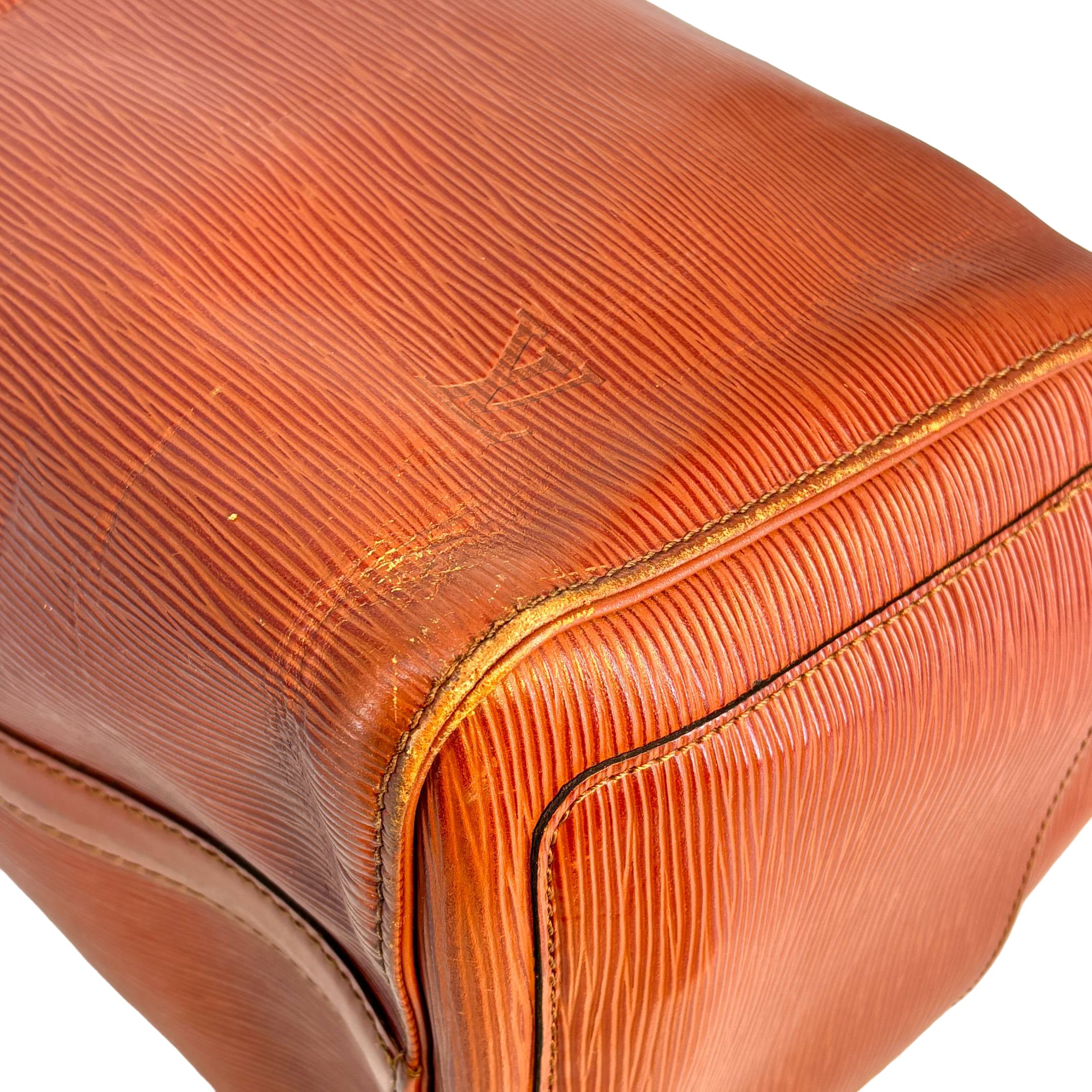 Louis Vuitton Speedy 35 Cognac Epi Leather