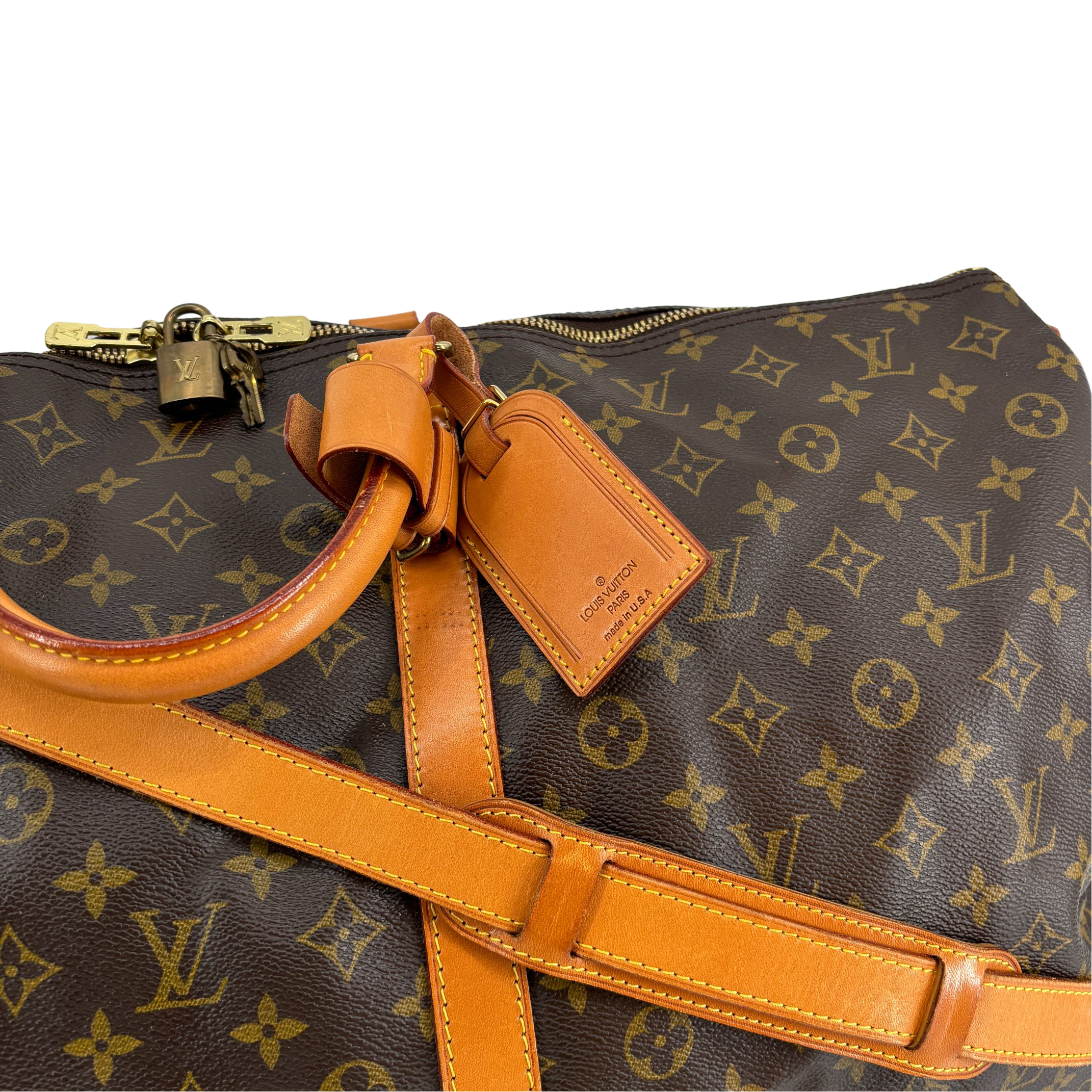 Louis Vuitton Keepall 60 Bandouliere Monogram Canvas
