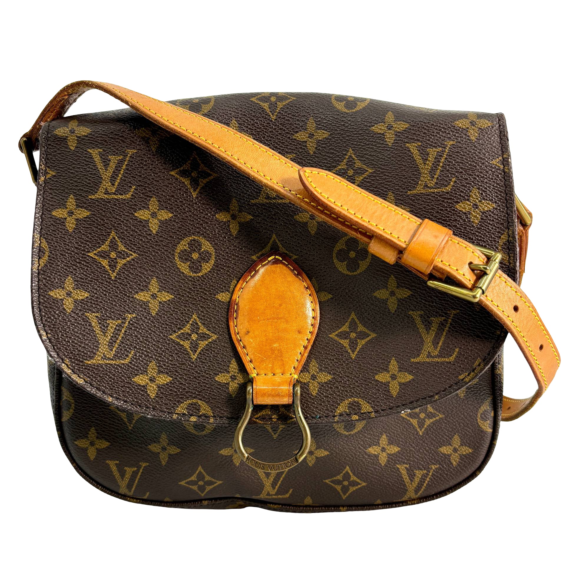 Louis Vuitton Saint Cloud GM Shoulder Bag Monogram Canvas
