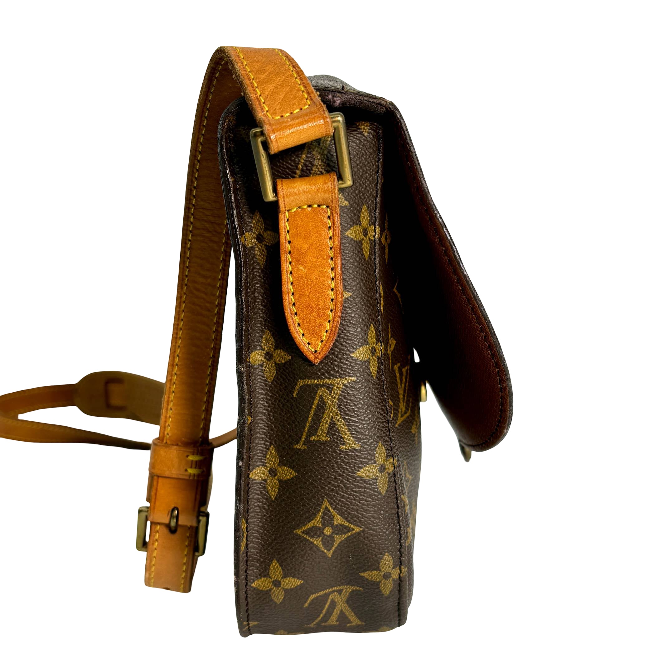 Louis Vuitton Saint Cloud GM Shoulder Bag Monogram Canvas
