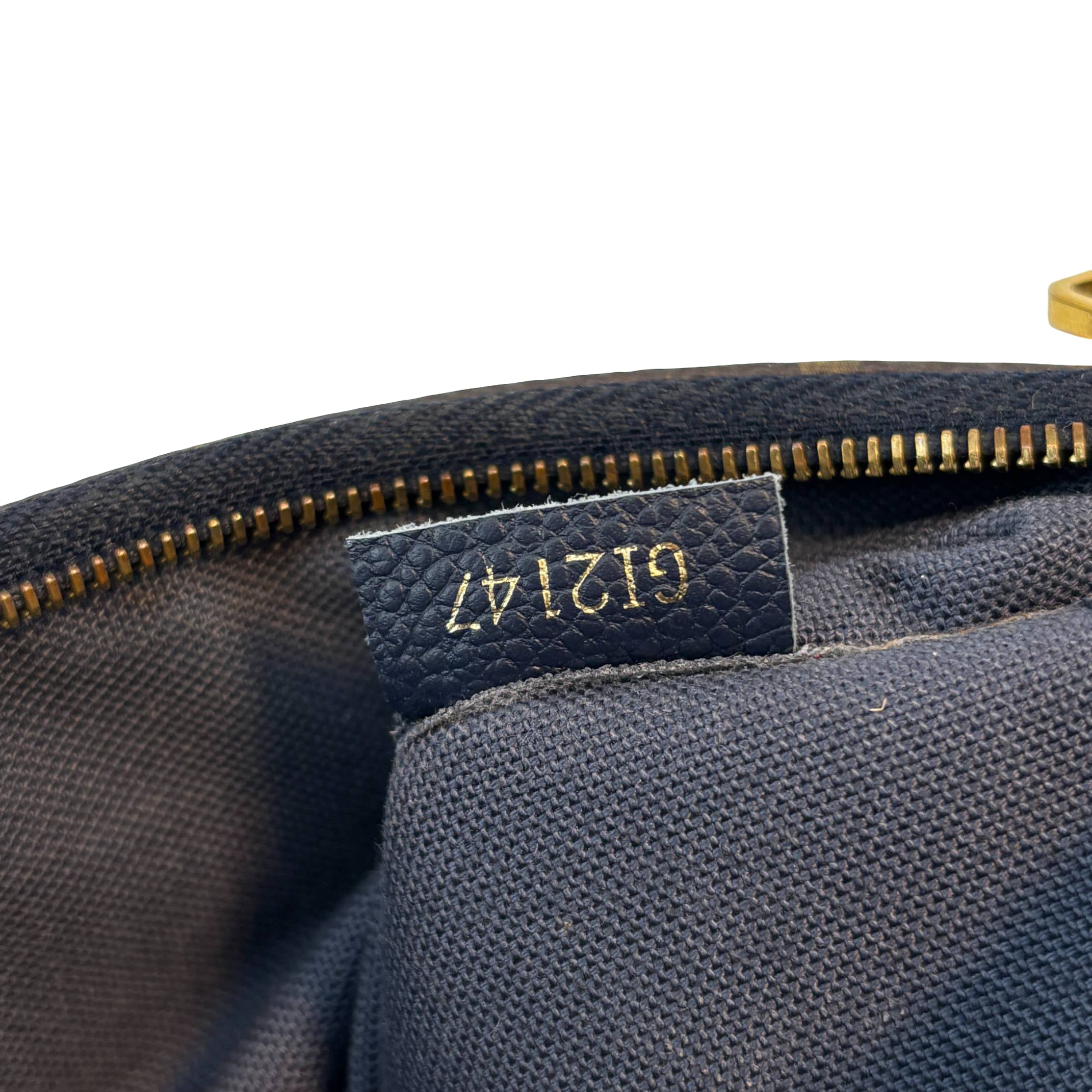 Louis Vuitton Pallas Clutch Crossbody Bag Monogram Canvas