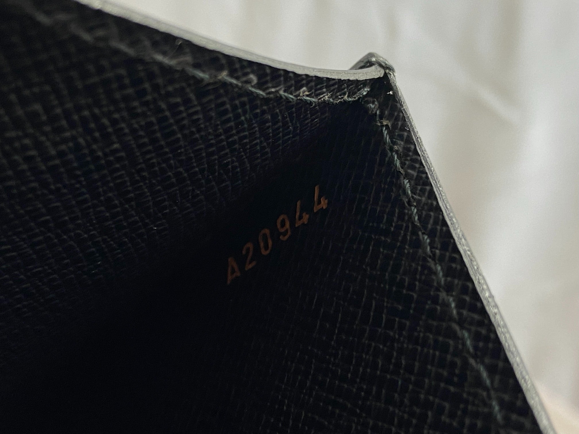 Louis Vuitton Monceau 28 Black Epi Leather