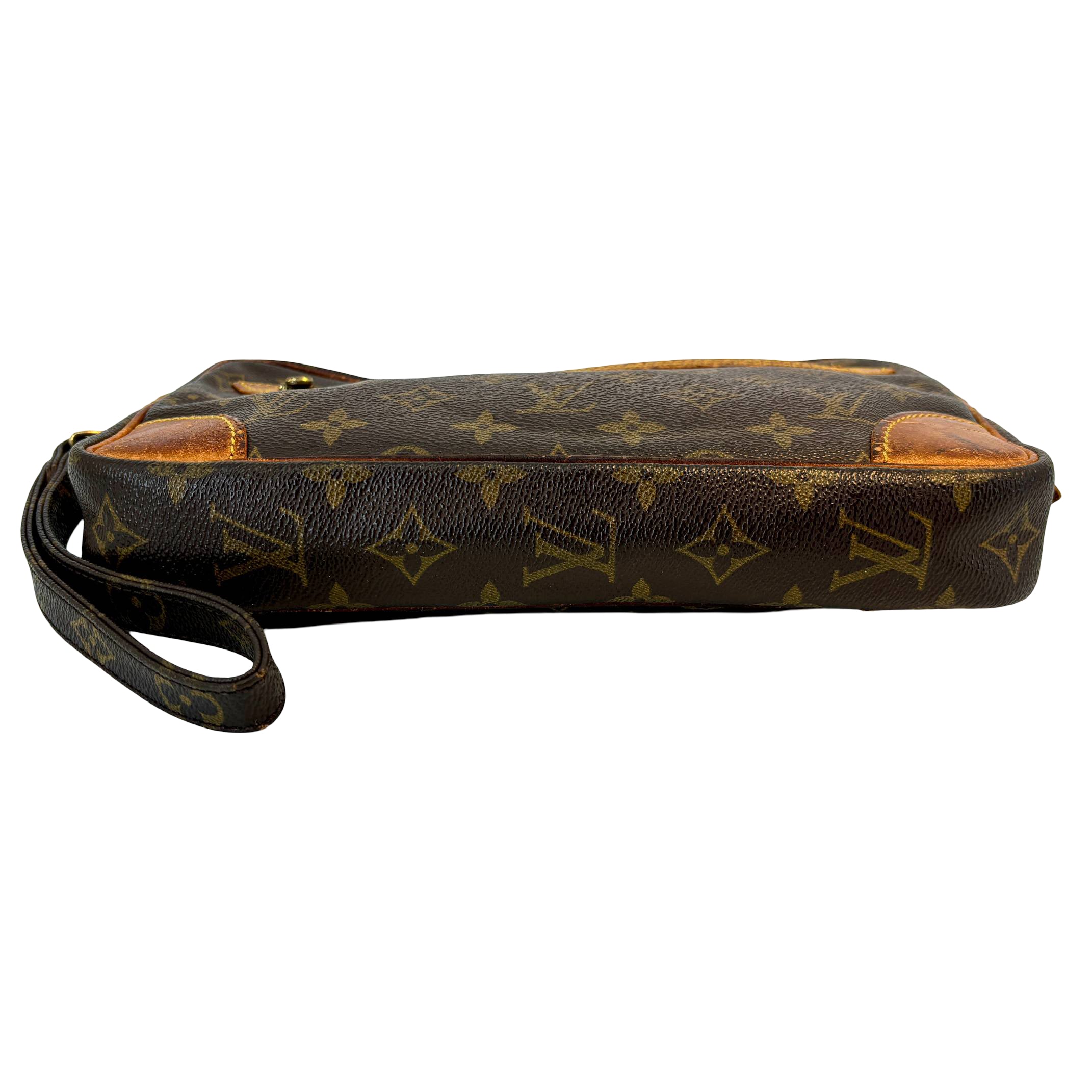Louis Vuitton Marly Dragonne Clutch Monogram Canvas
