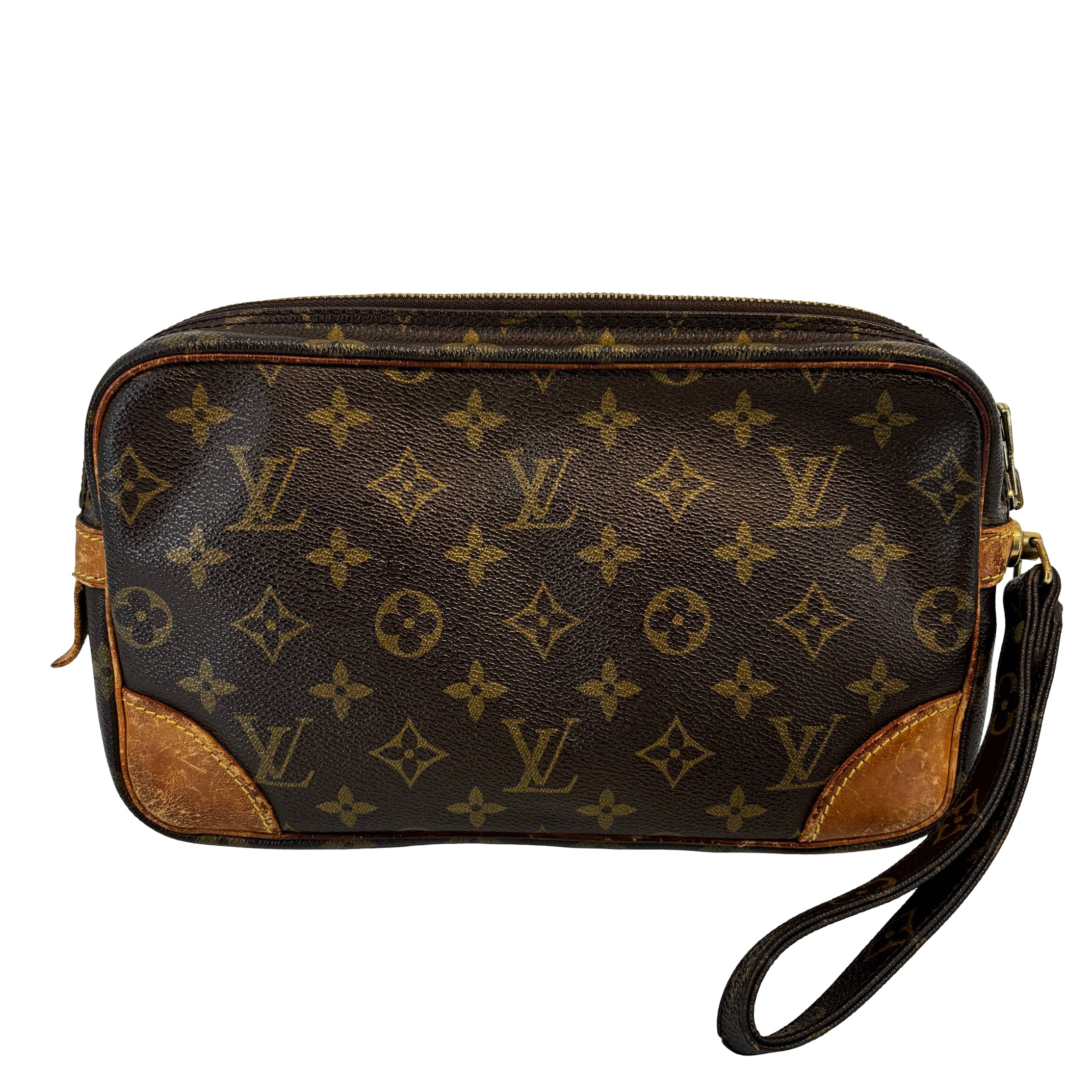 Louis Vuitton Marly Dragonne Clutch Monogram Canvas
