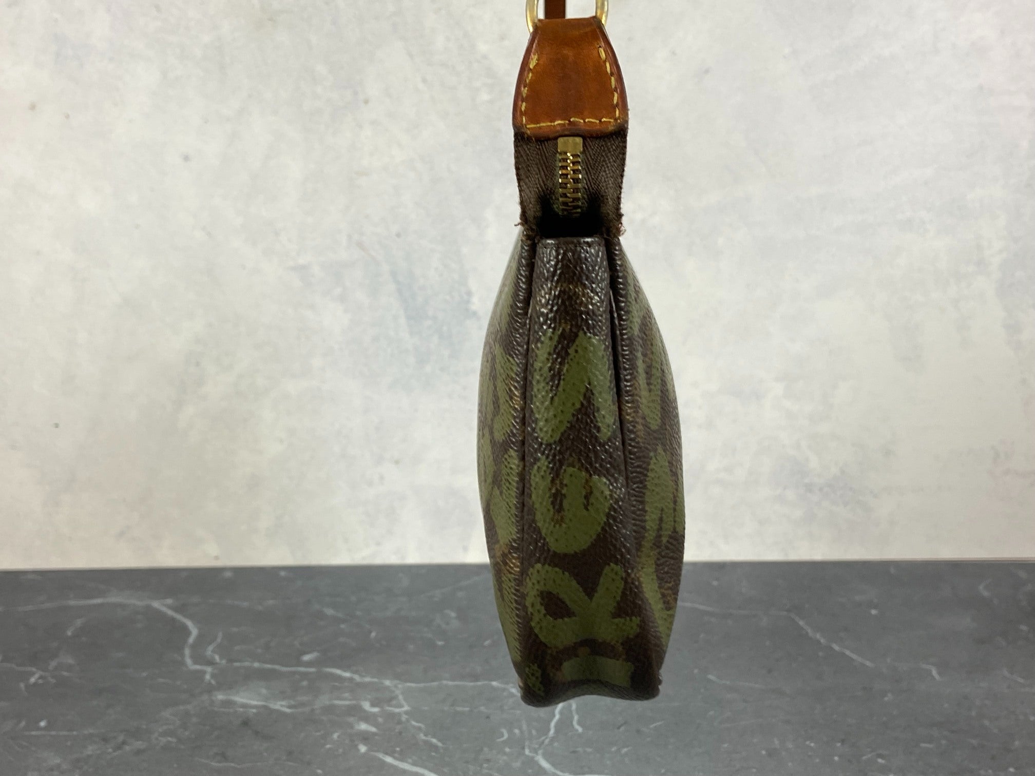 Louis Vuitton x Stephen Sprouse Pochette Accessoires Graffiti Green