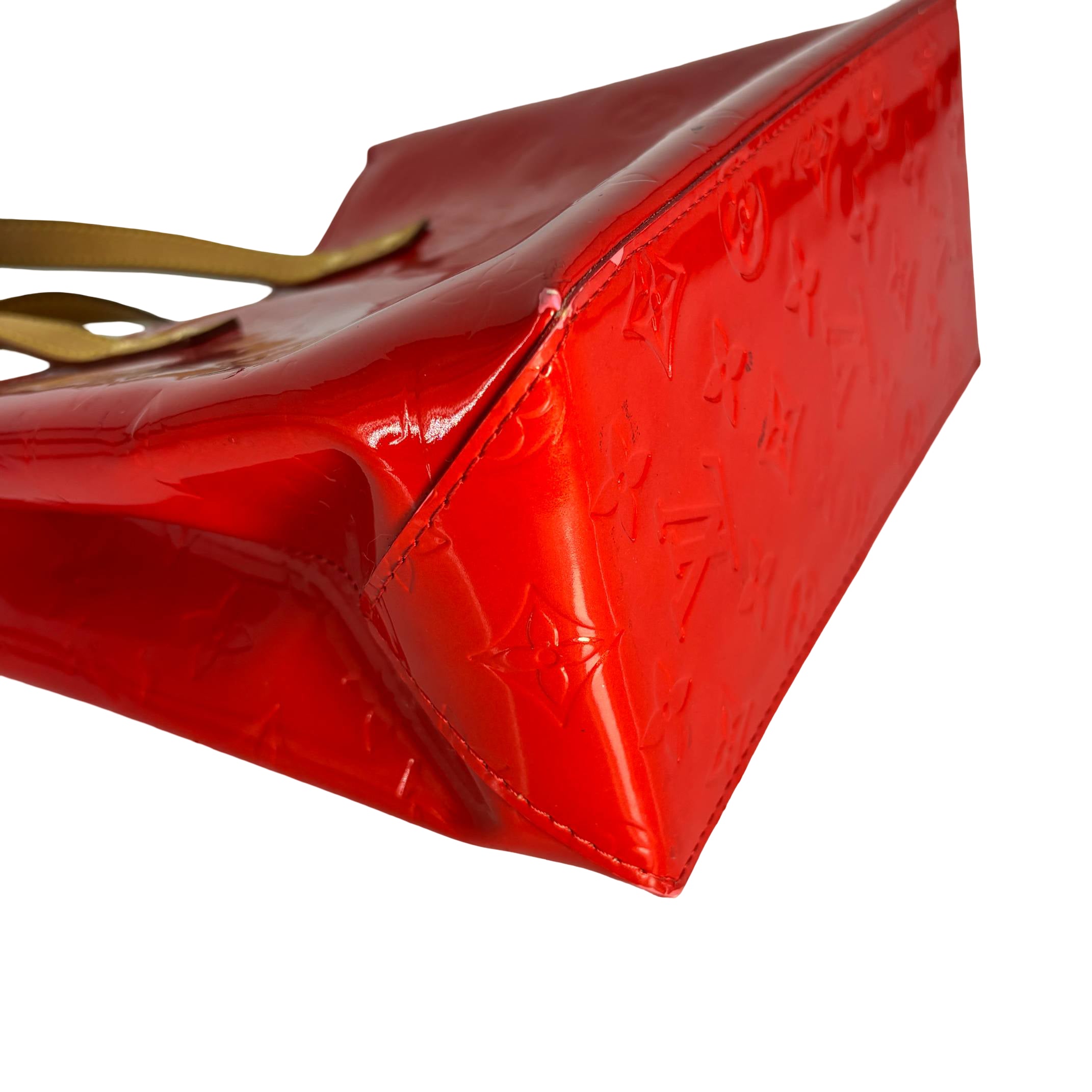 Louis Vuitton Reade PM Red Vernis Leather