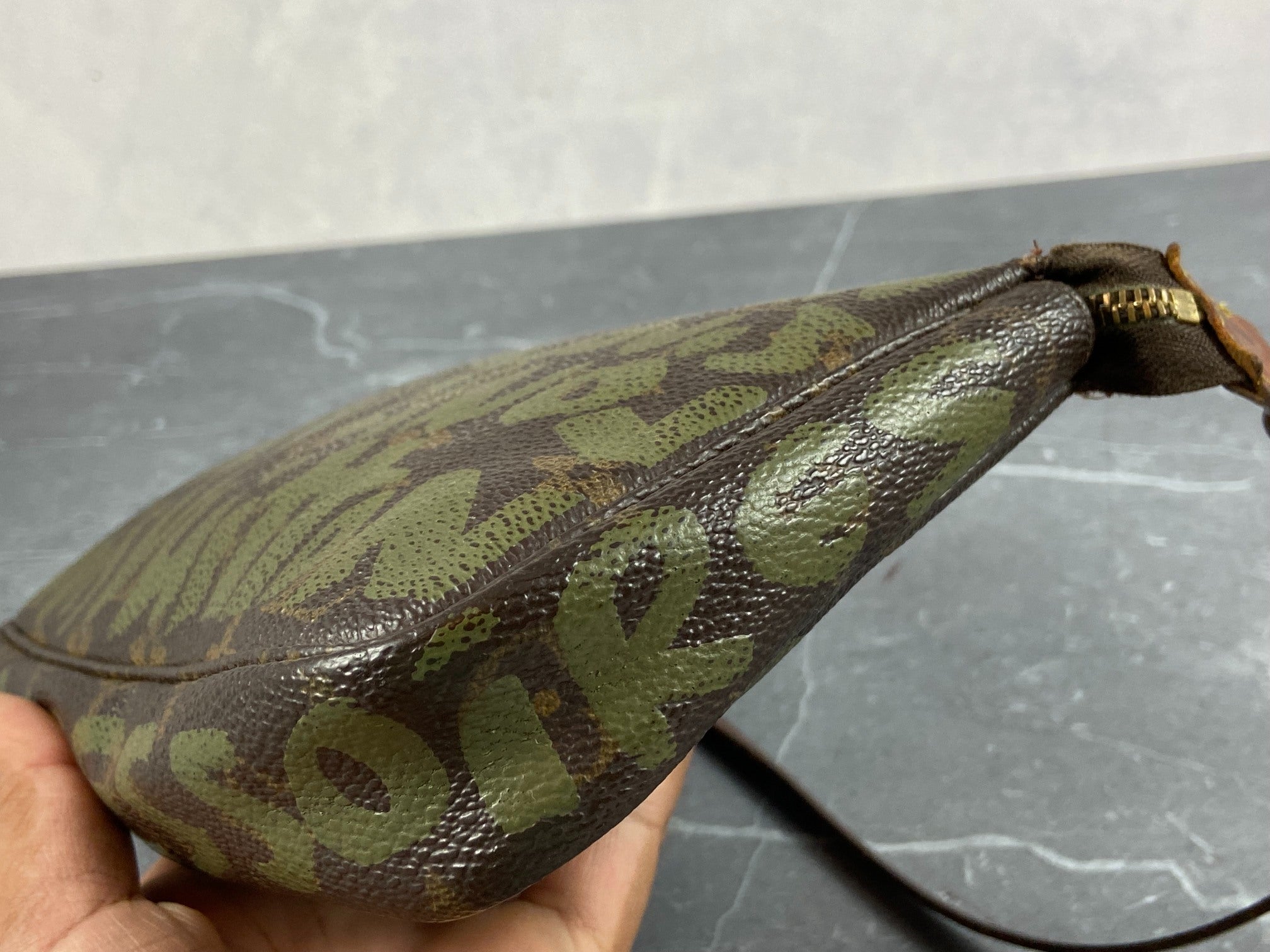 Louis Vuitton x Stephen Sprouse Pochette Accessoires Graffiti Green