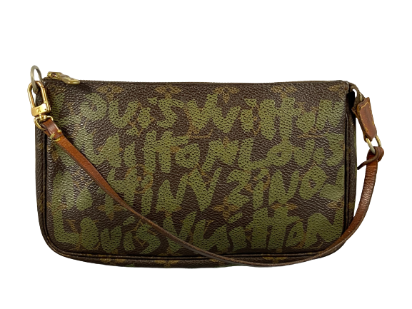 Louis Vuitton x Stephen Sprouse Pochette Accessoires Graffiti Green