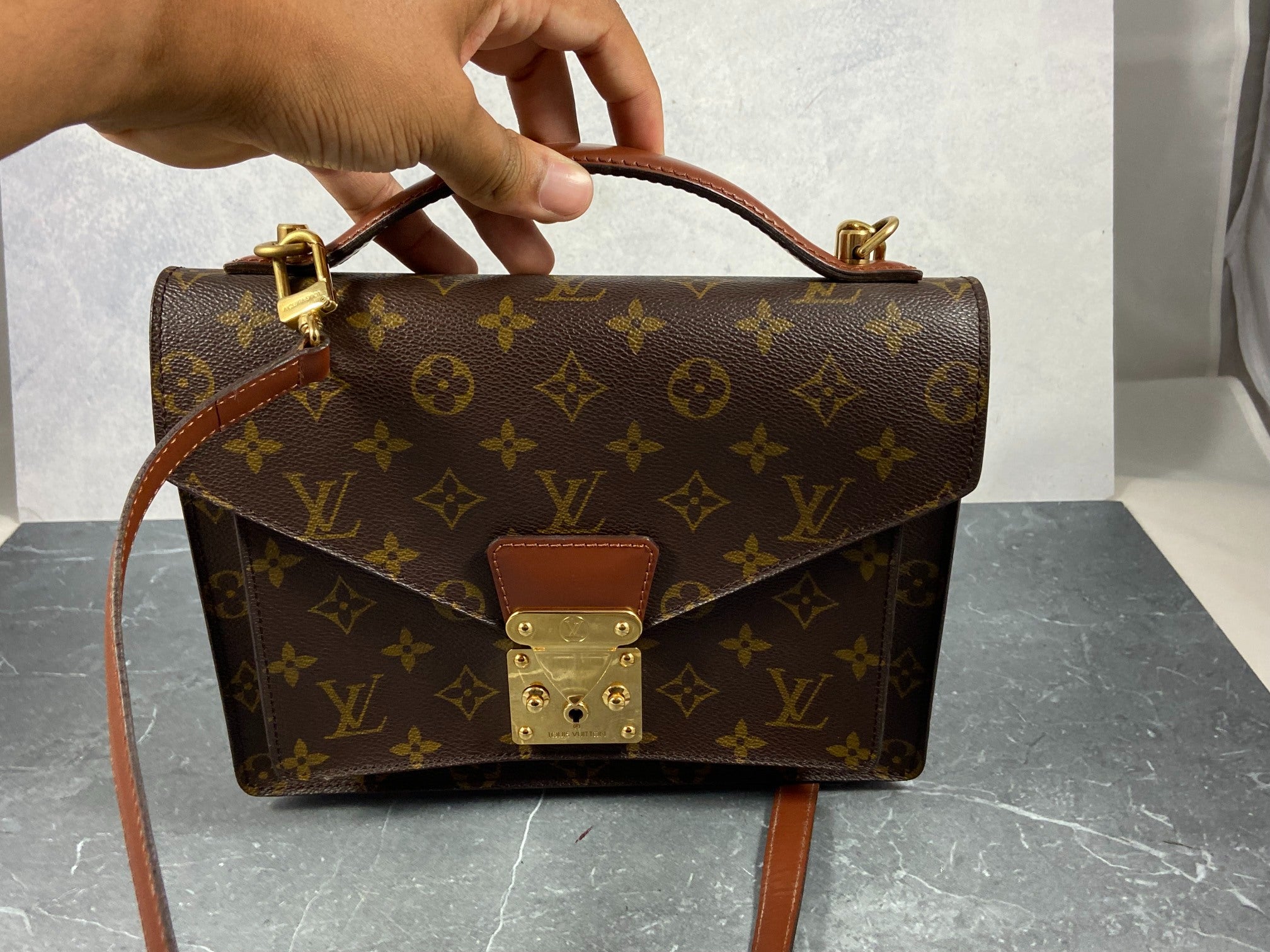 Louis Vuitton Monceau 26 Monogram Canvas