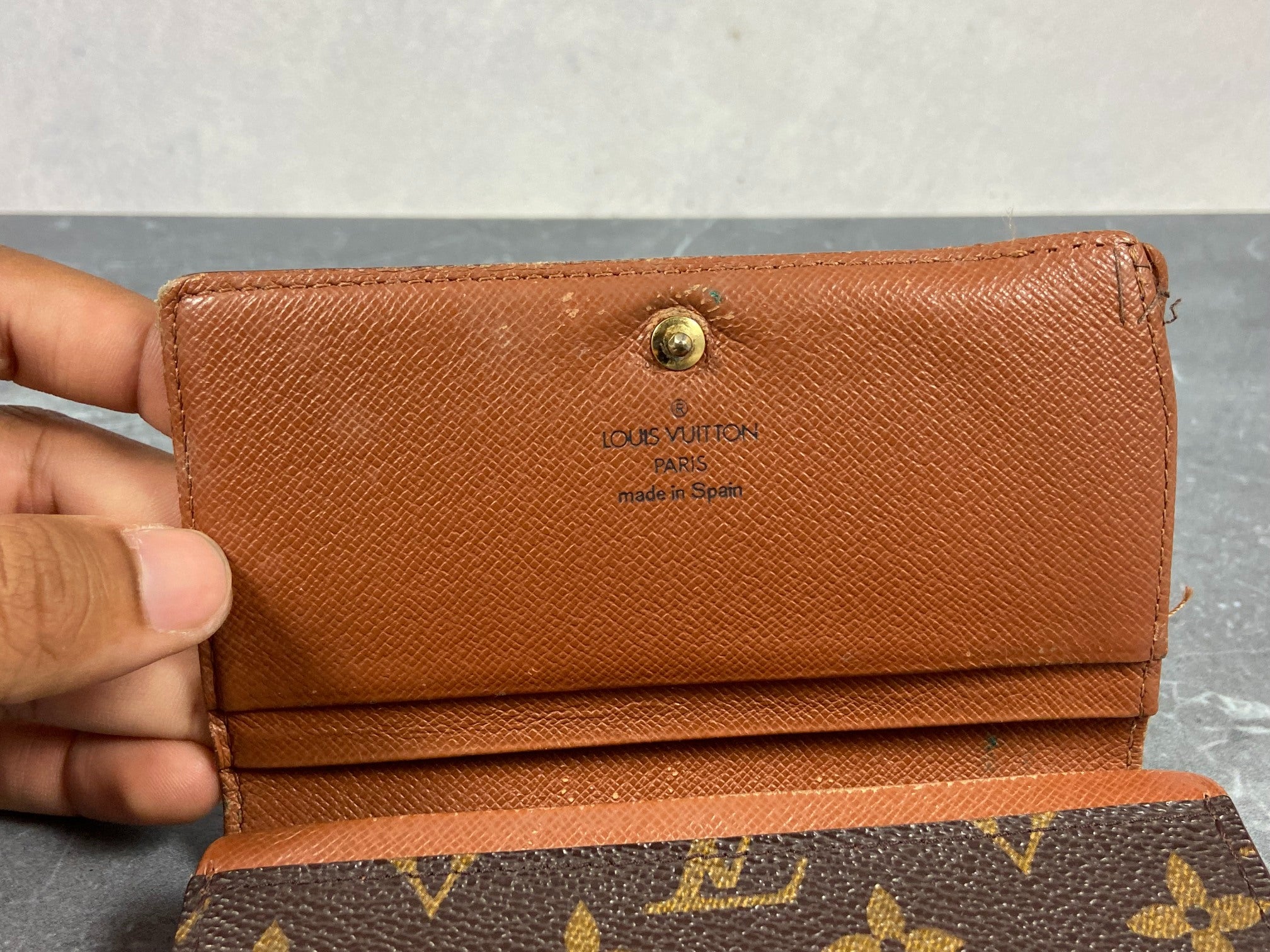 Louis Vuitton Porte-Monnaie Tresor Monogram Canvas