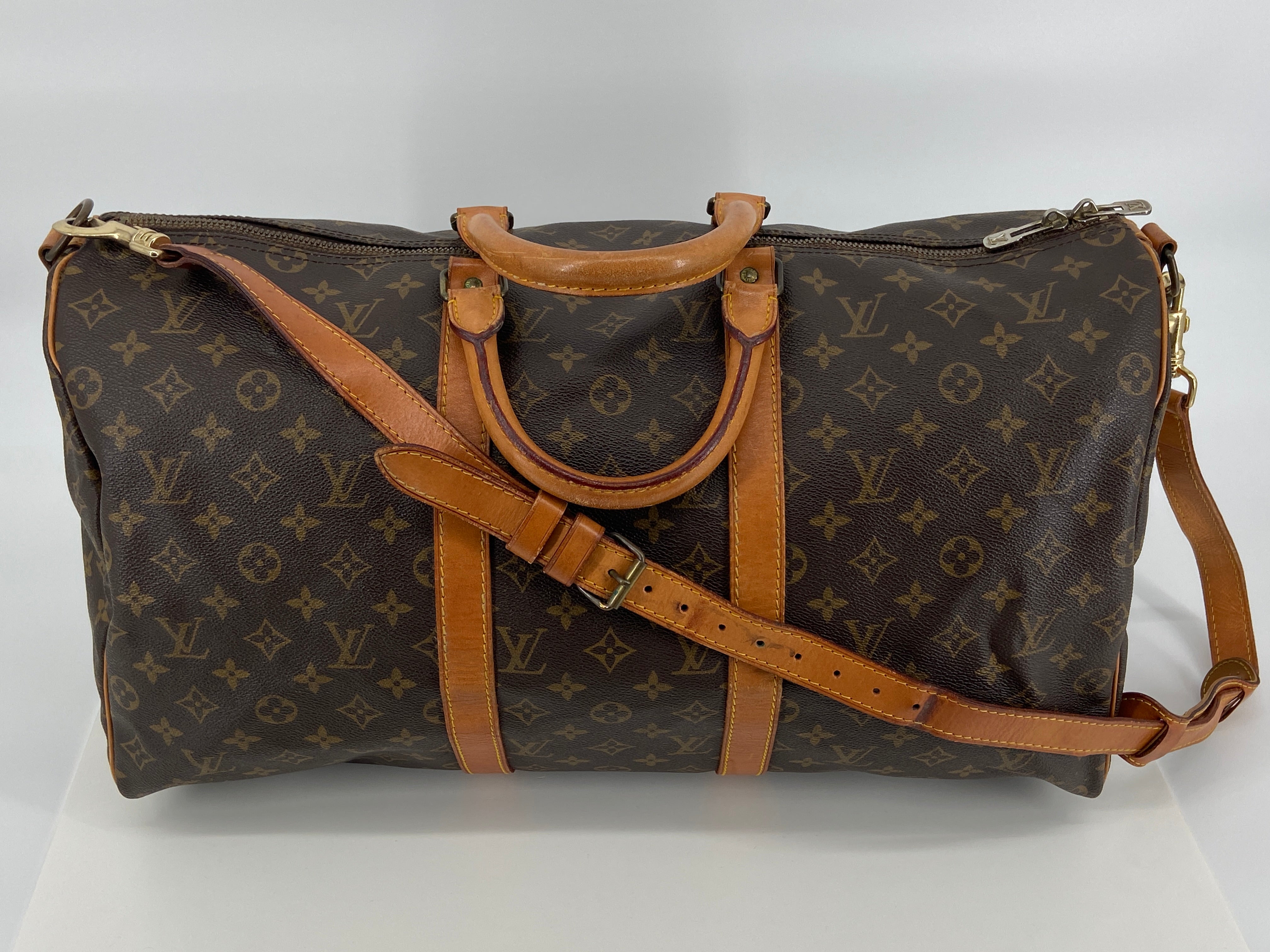 Louis Vuitton Keepall 50 Bandoulière Monogram Canvas