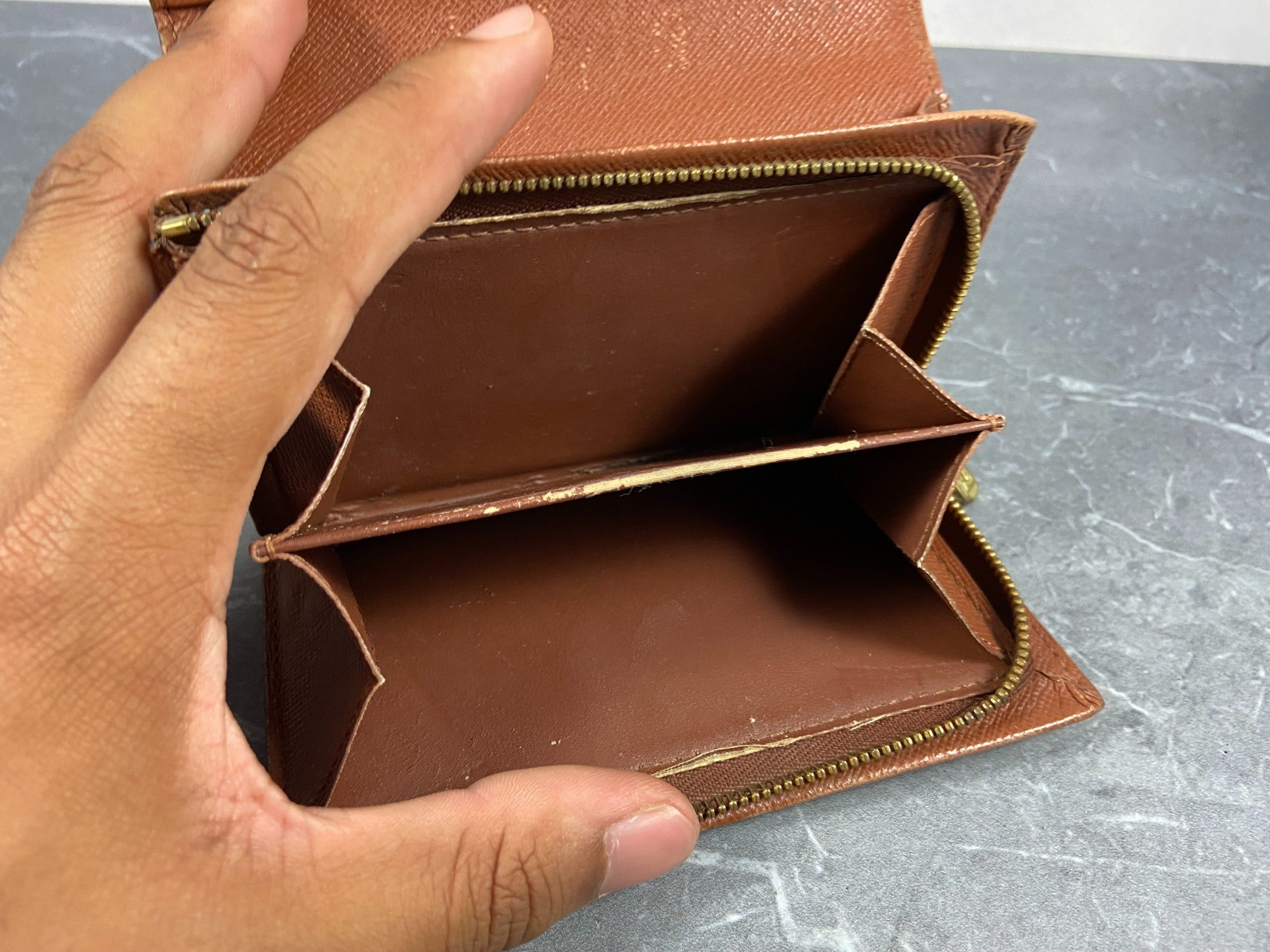 Louis Vuitton Porte-Monnaie Tresor Monogram Canvas