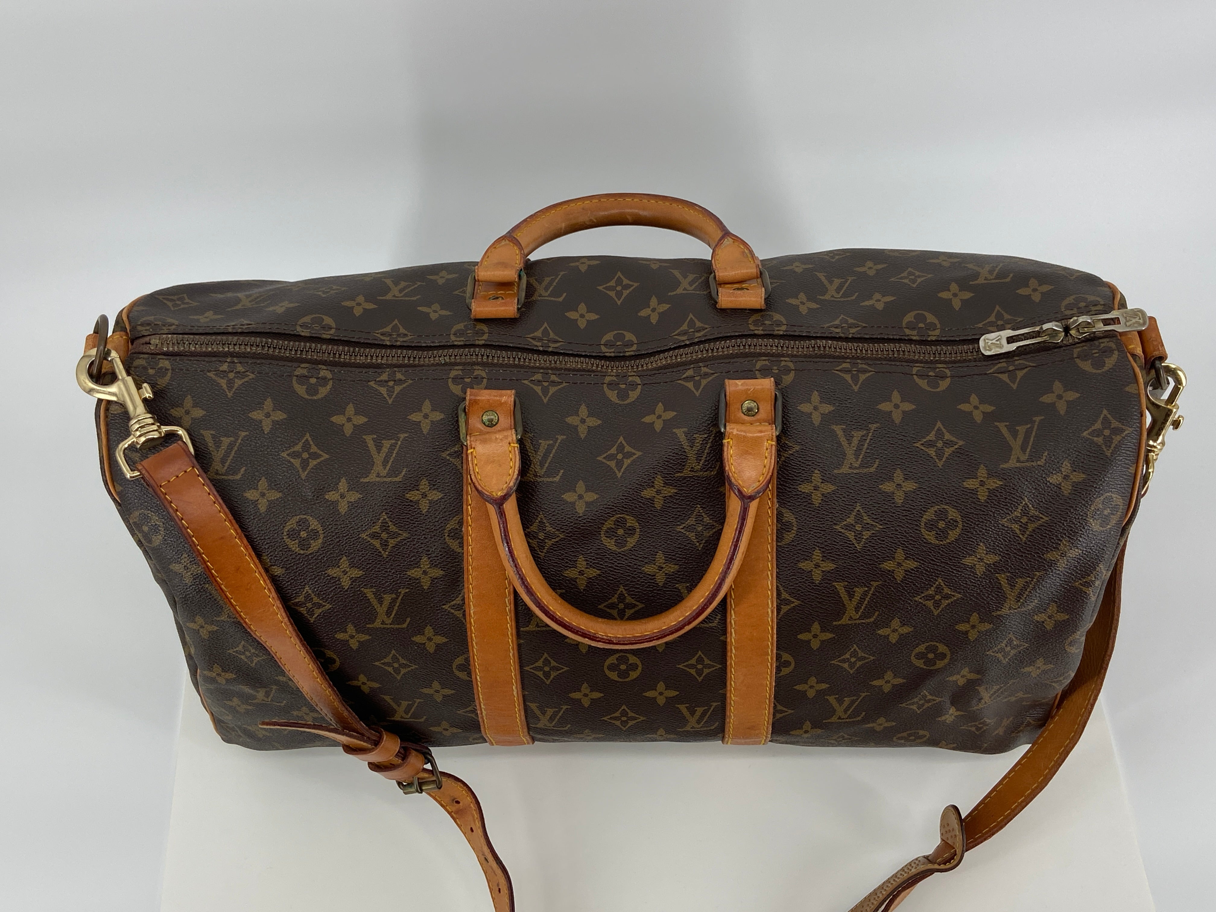 Louis Vuitton Keepall 50 Bandoulière Monogram Canvas